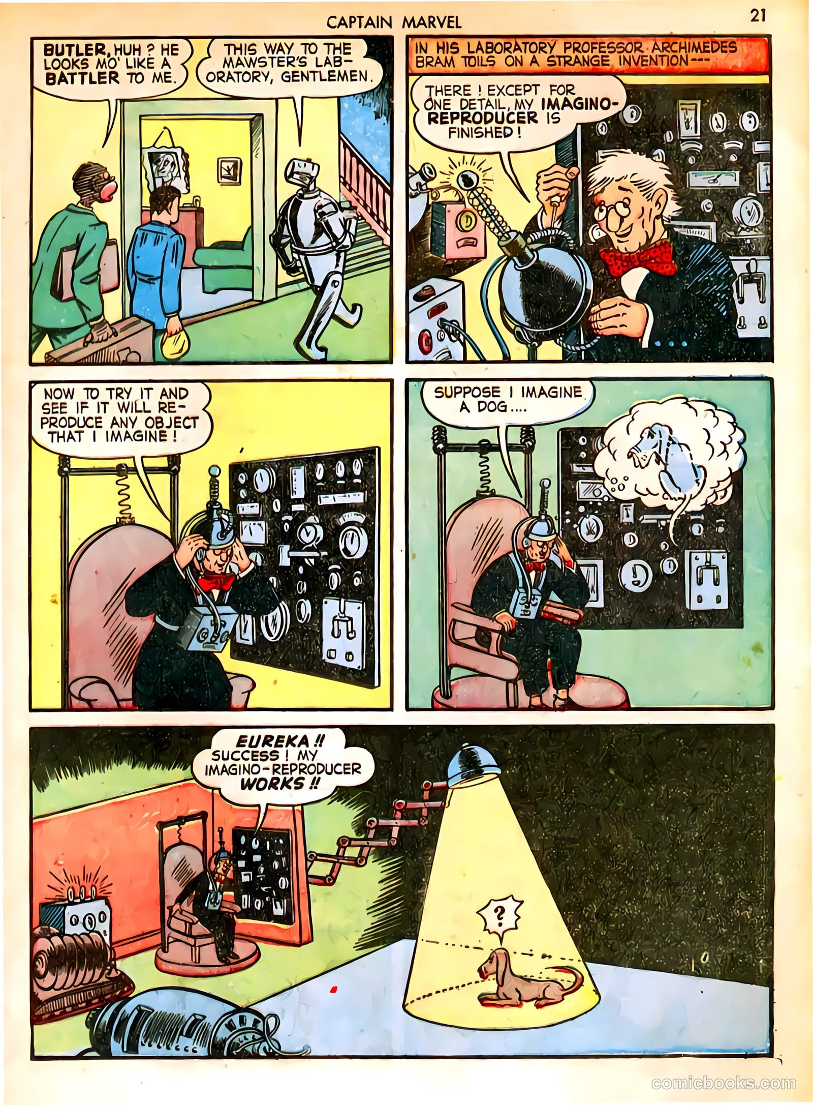Captain Marvel Adventures #18 (1942) — page 21 of 68