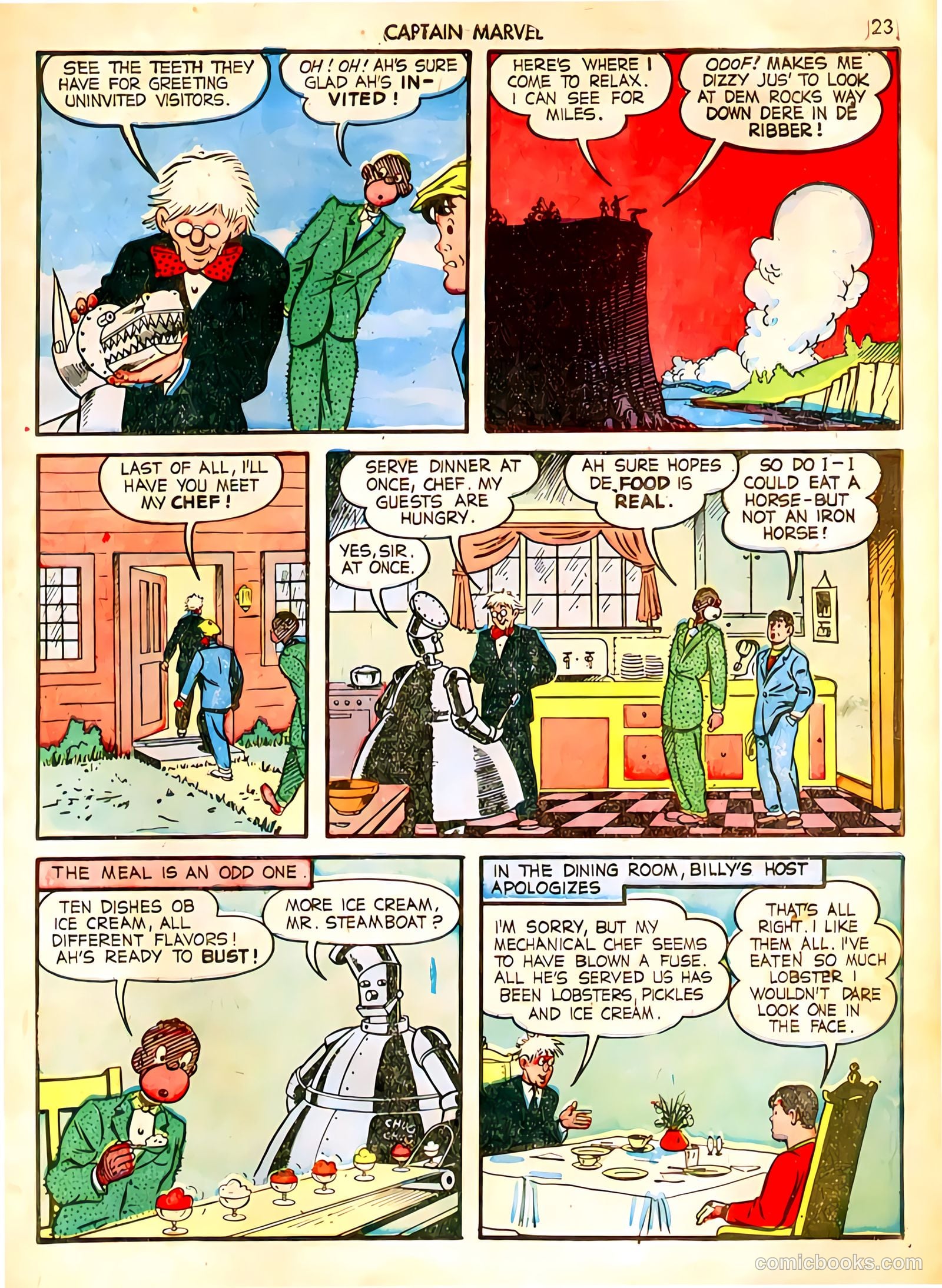 Captain Marvel Adventures #18 (1942) — page 23 of 68