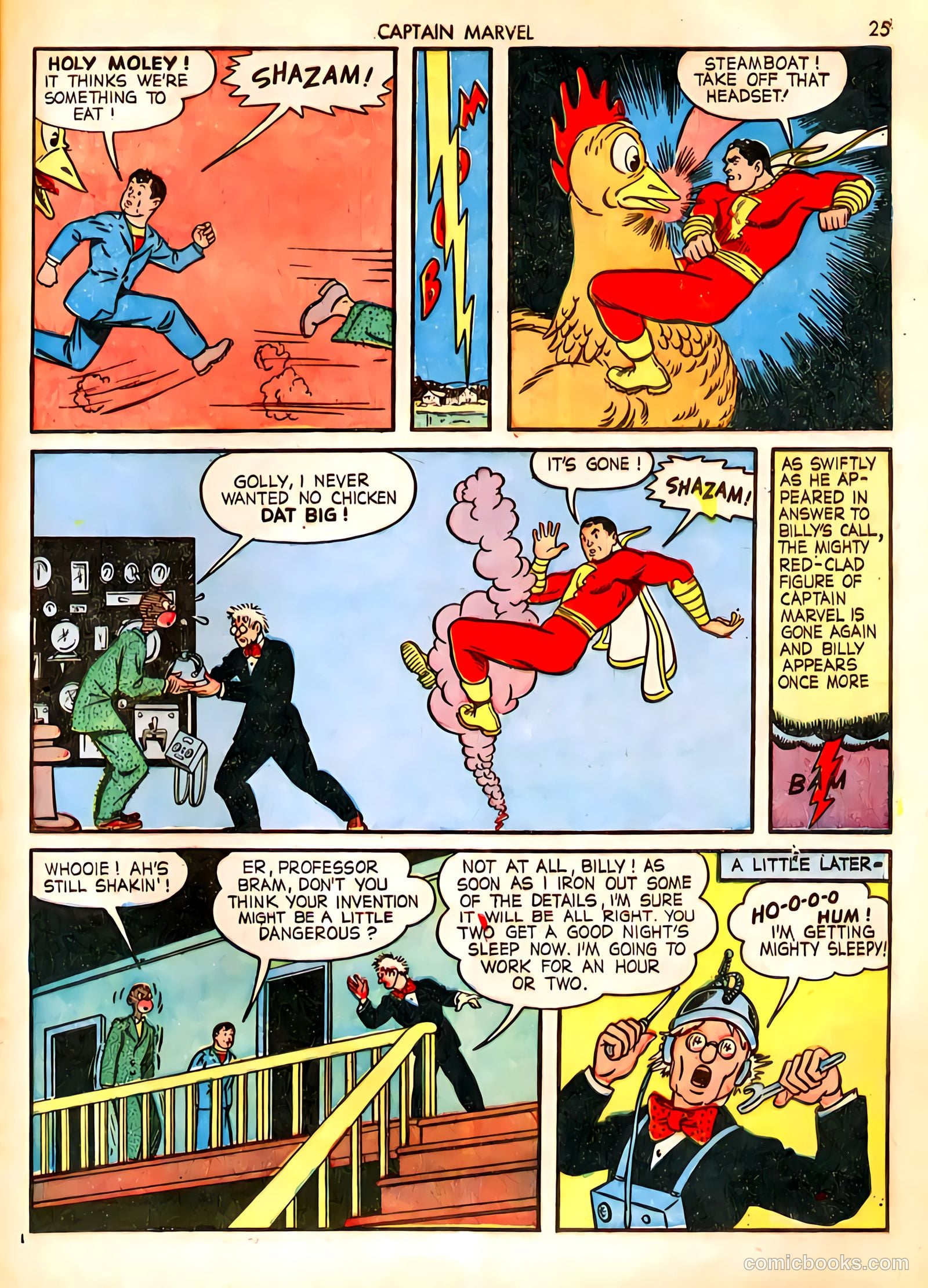 Captain Marvel Adventures #18 (1942) — page 25 of 68