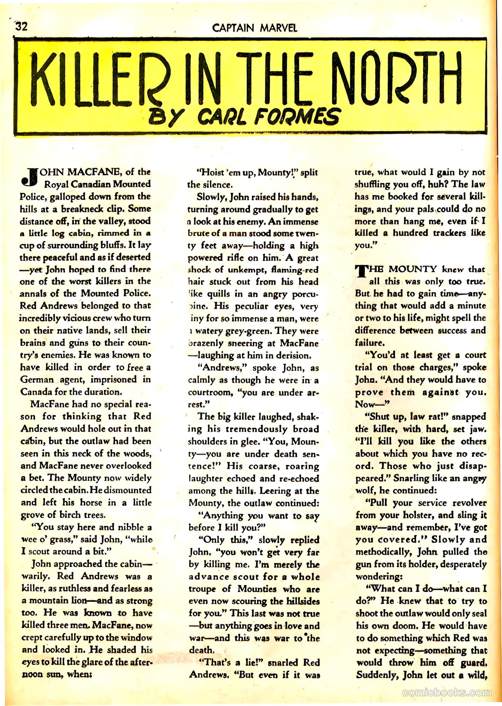 Captain Marvel Adventures #18 (1942) — page 32 of 68