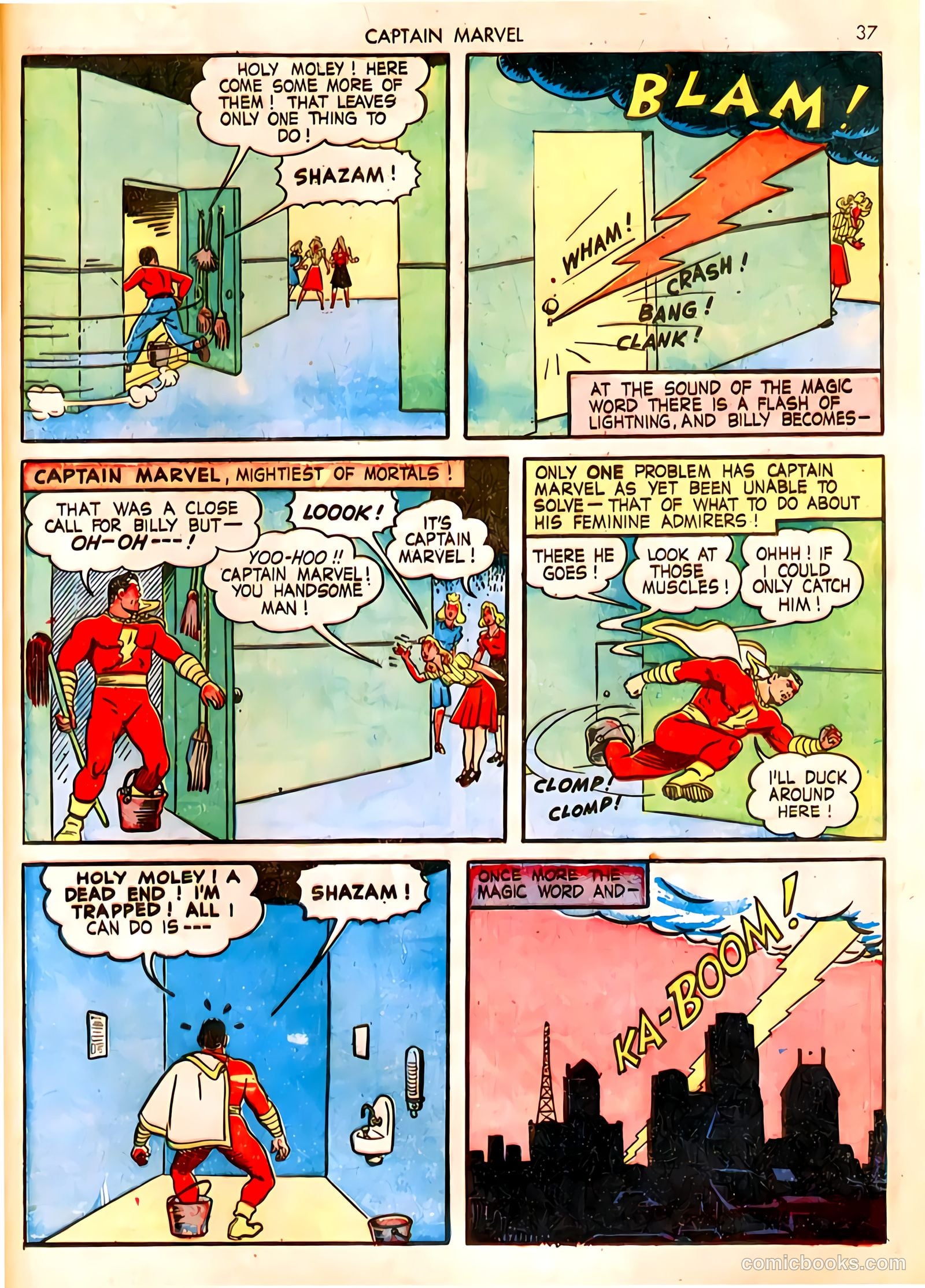 Captain Marvel Adventures #18 (1942) — page 37 of 68