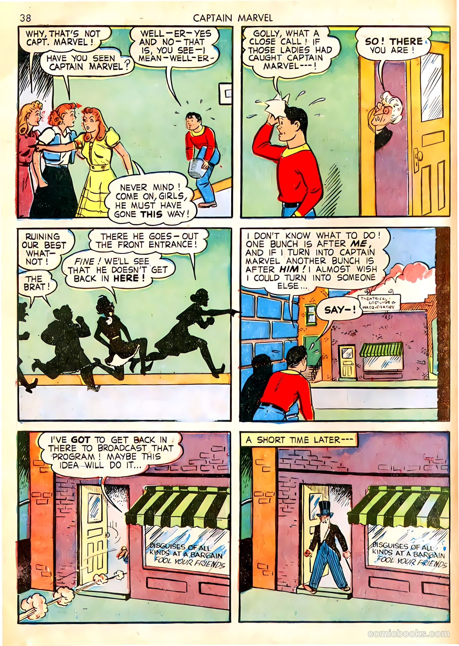 Captain Marvel Adventures #18 (1942) — page 38 of 68