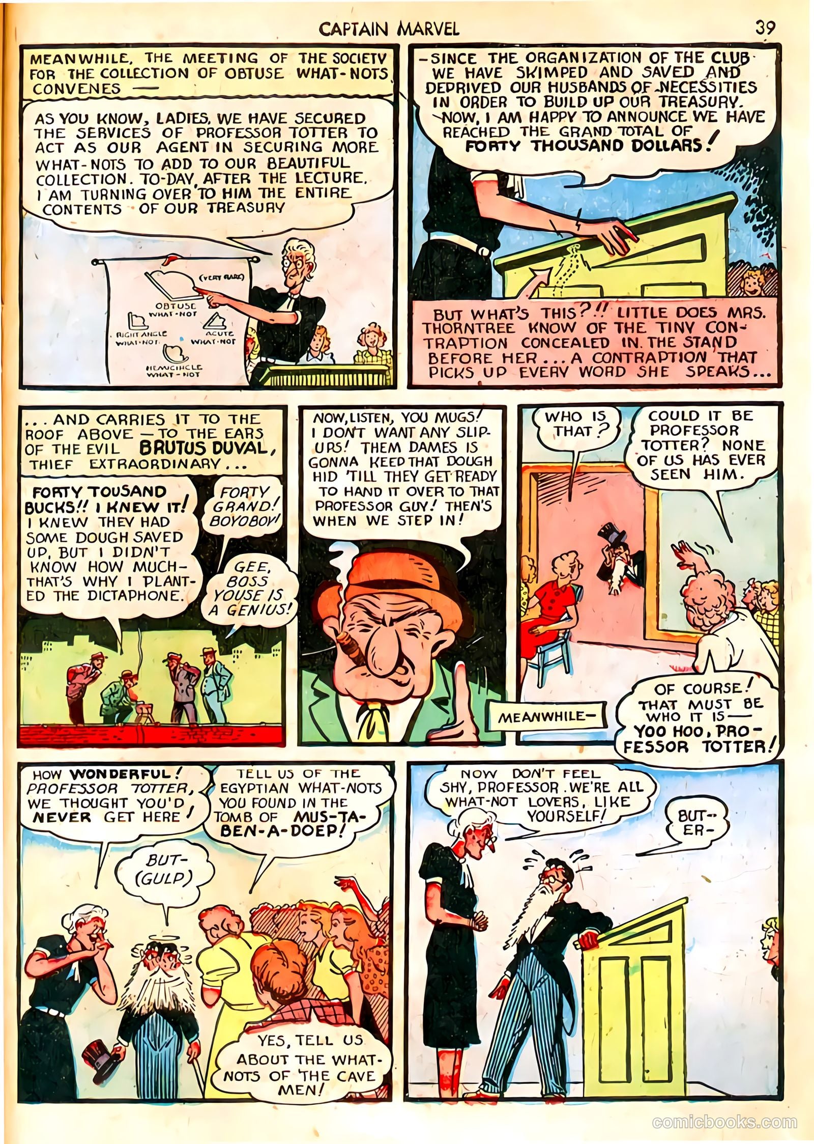 Captain Marvel Adventures #18 (1942) — page 39 of 68