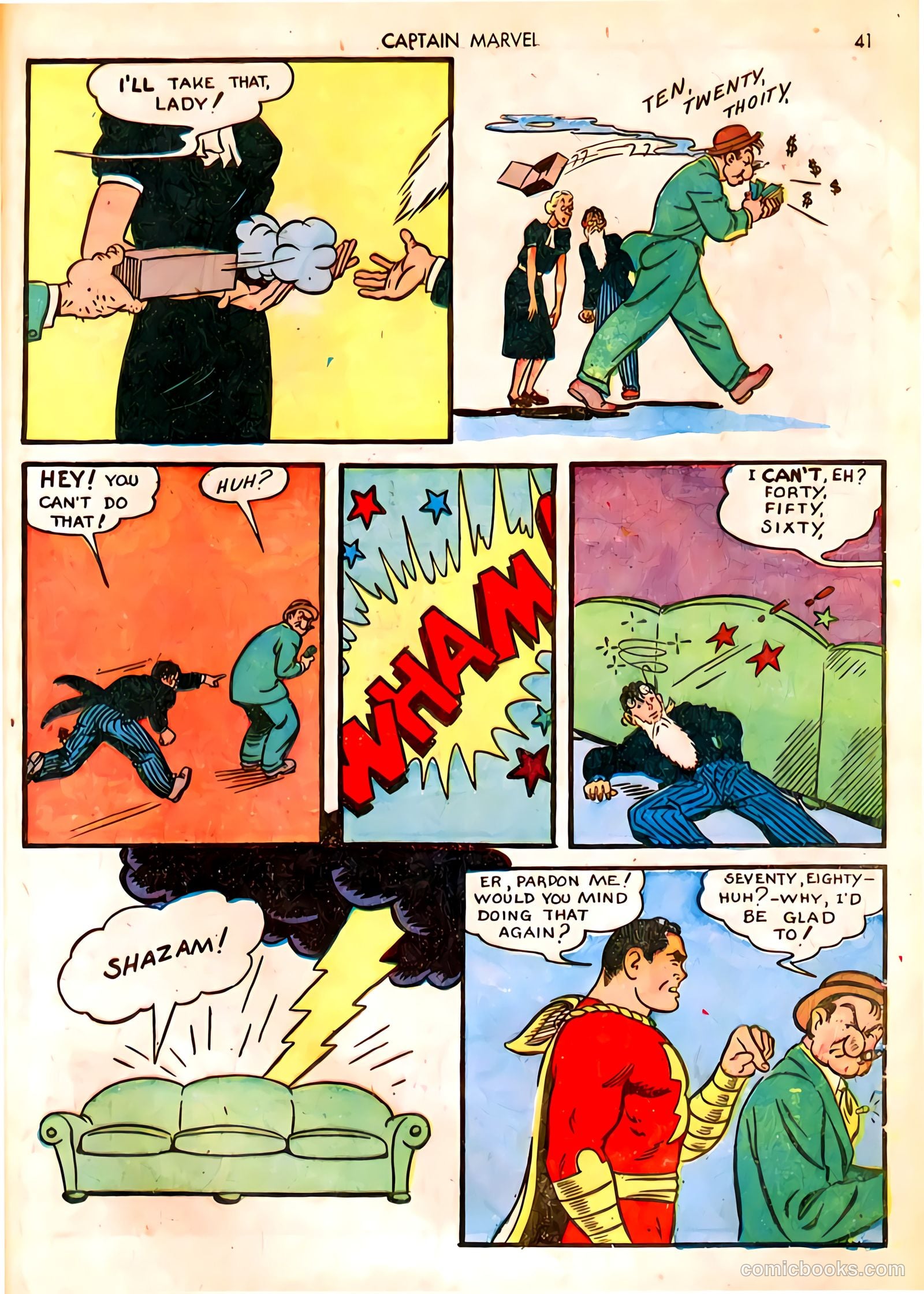 Captain Marvel Adventures #18 (1942) — page 41 of 68
