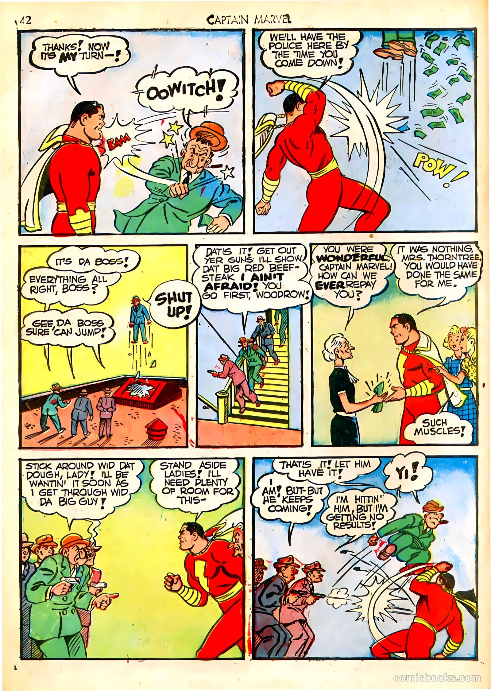 Captain Marvel Adventures #18 (1942) — page 42 of 68