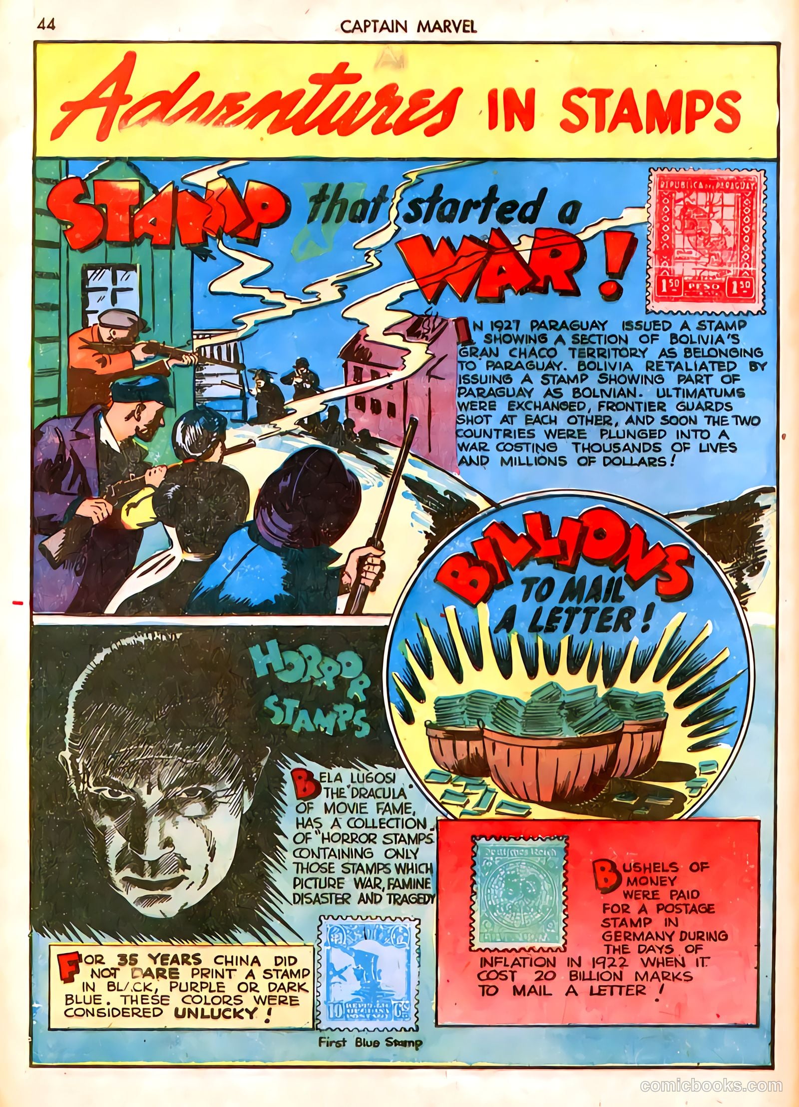 Captain Marvel Adventures #18 (1942) — page 44 of 68