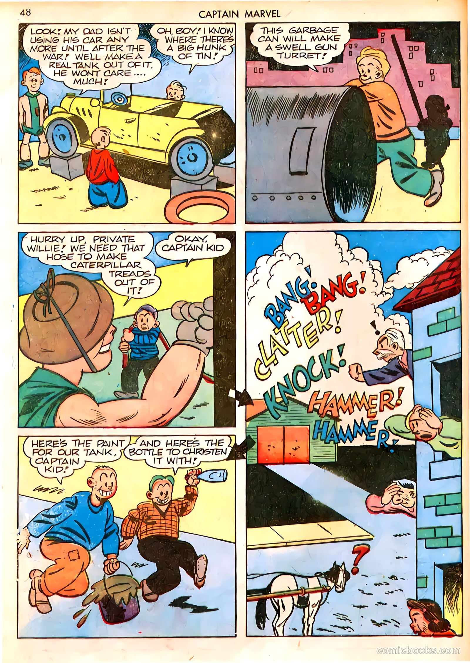 Captain Marvel Adventures #18 (1942) — page 48 of 68