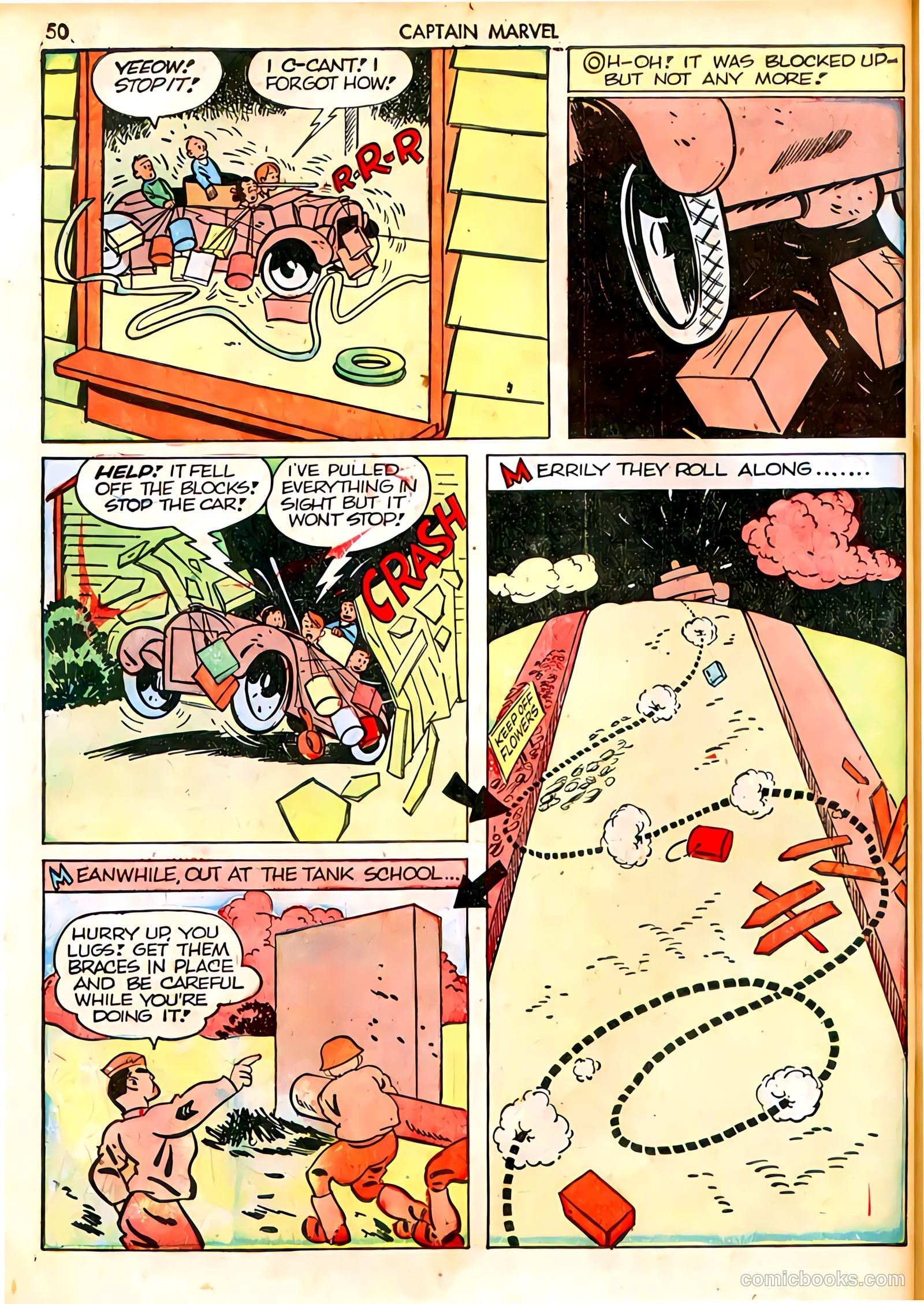 Captain Marvel Adventures #18 (1942) — page 50 of 68