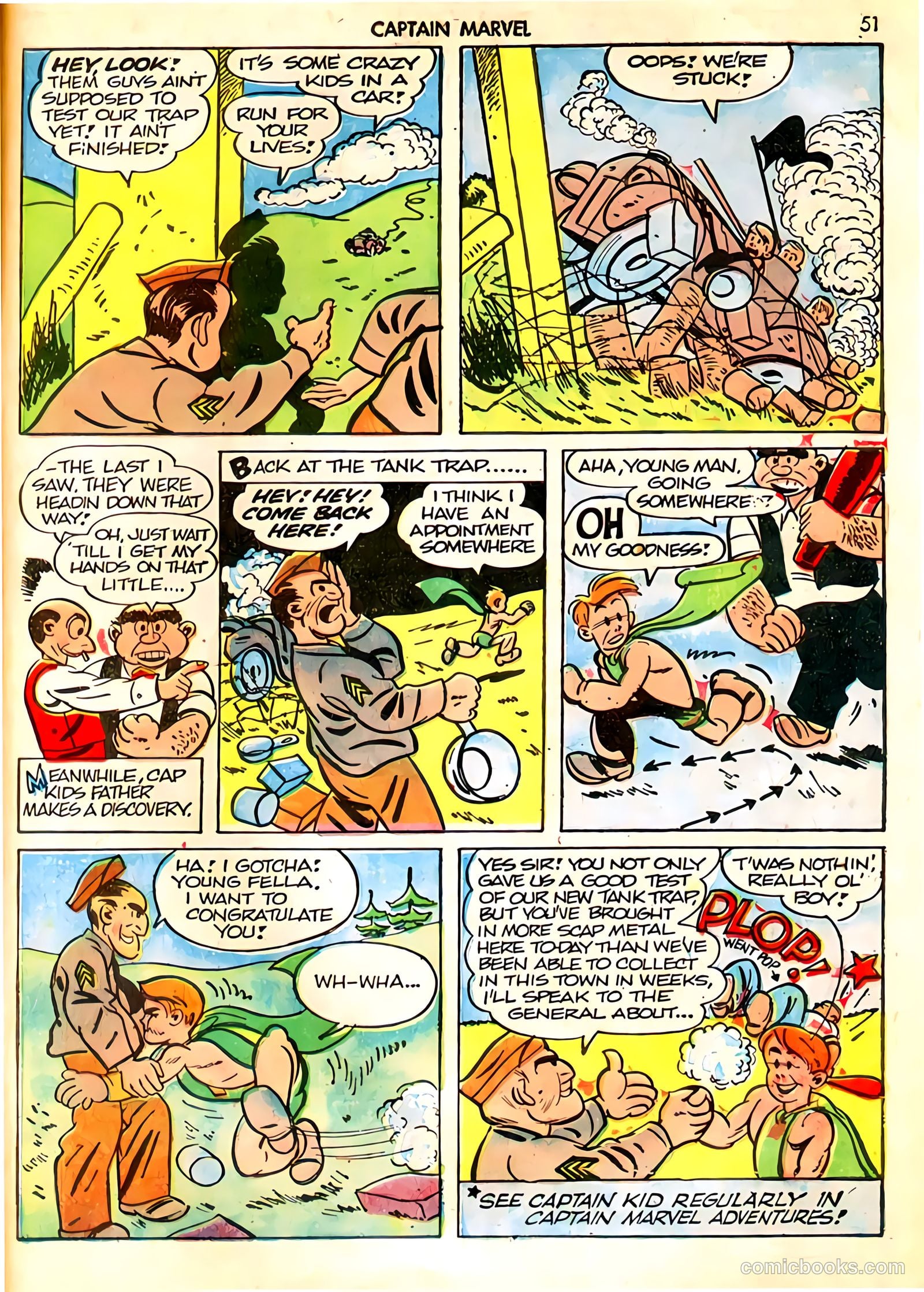 Captain Marvel Adventures #18 (1942) — page 51 of 68