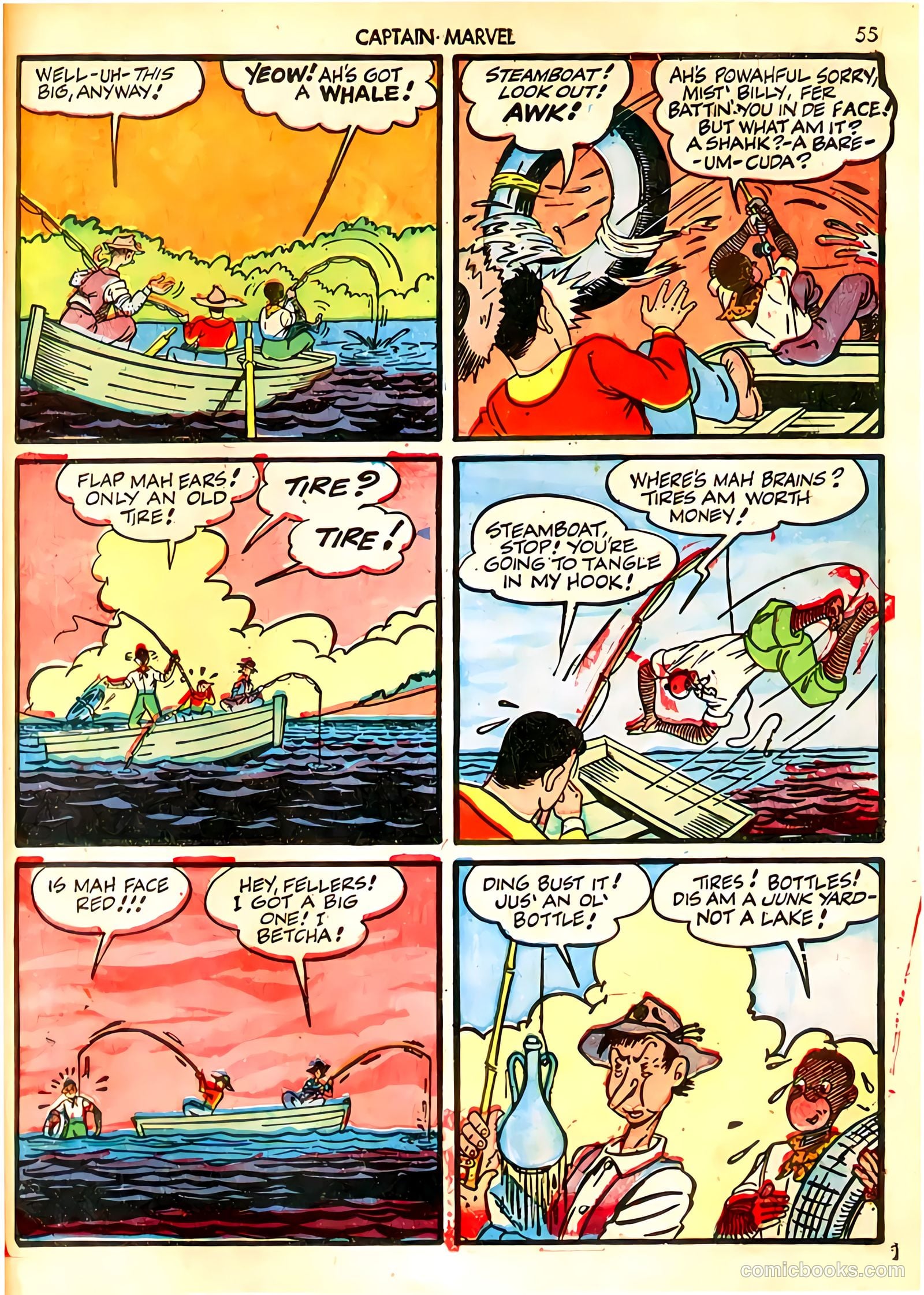 Captain Marvel Adventures #18 (1942) — page 55 of 68
