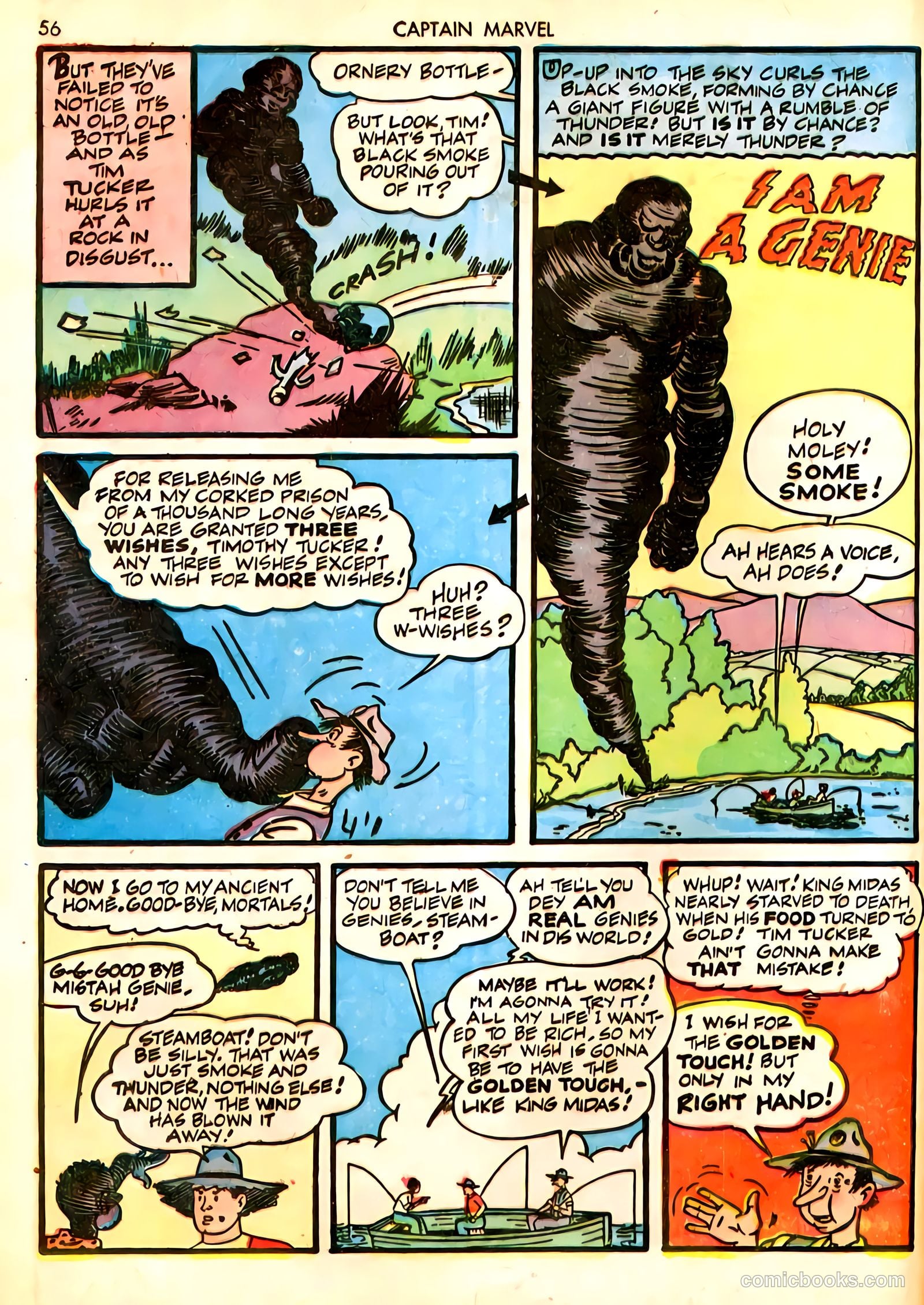 Captain Marvel Adventures #18 (1942) — page 56 of 68