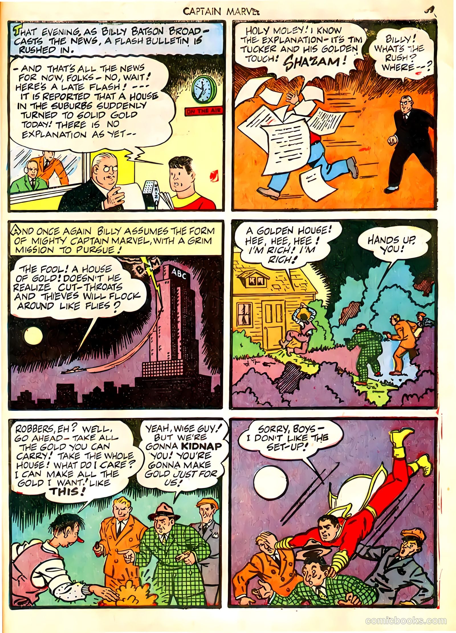 Captain Marvel Adventures #18 (1942) — page 59 of 68