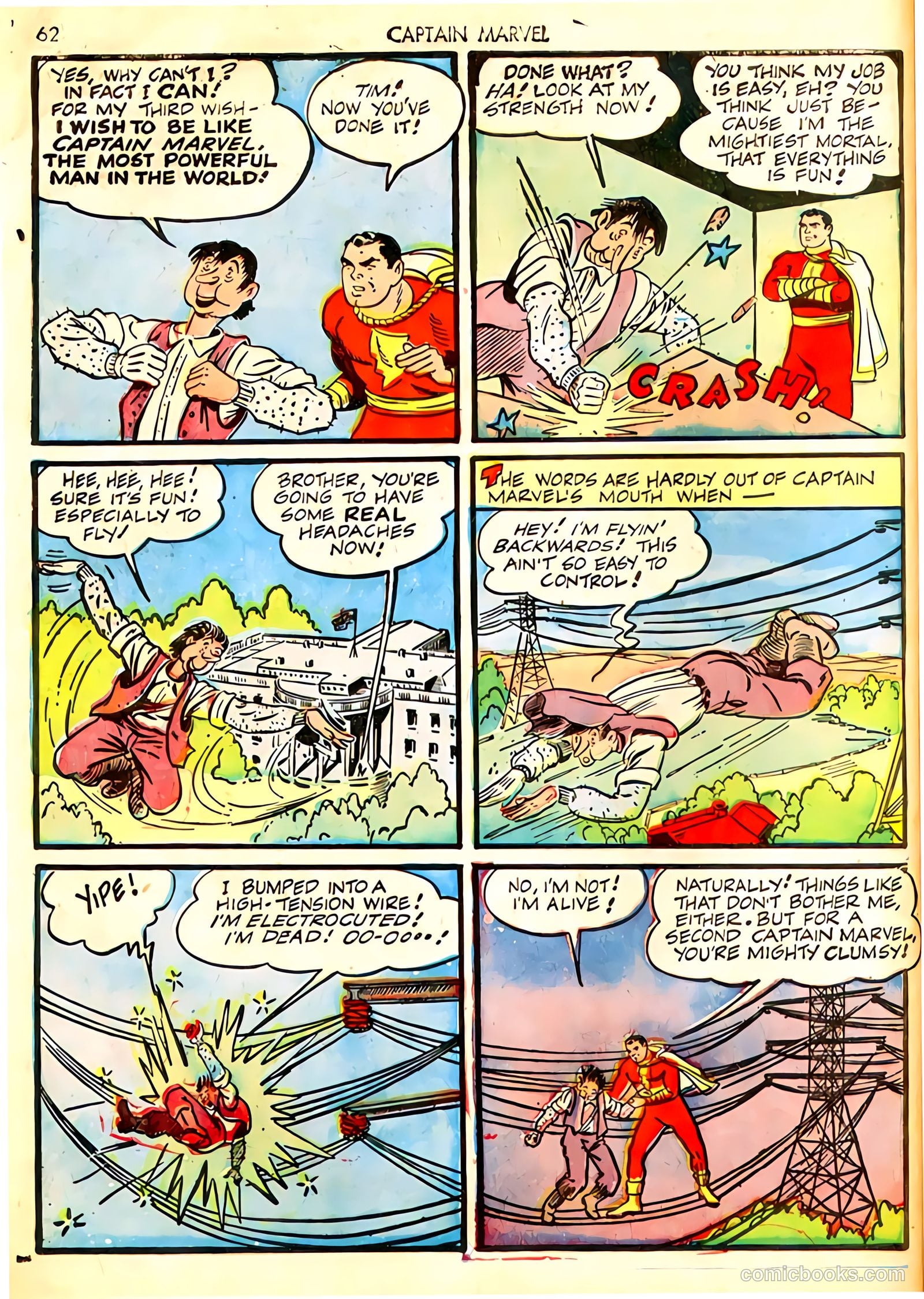 Captain Marvel Adventures #18 (1942) — page 62 of 68