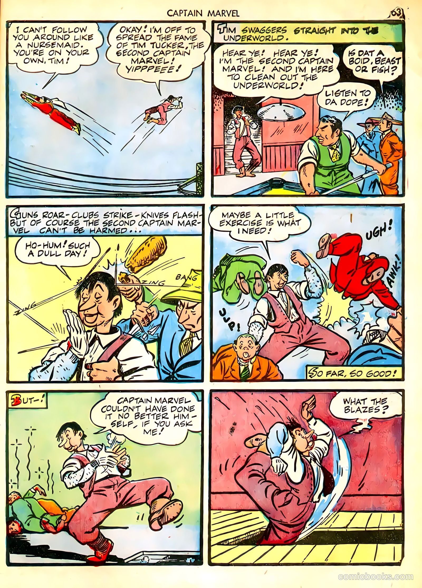 Captain Marvel Adventures #18 (1942) — page 63 of 68