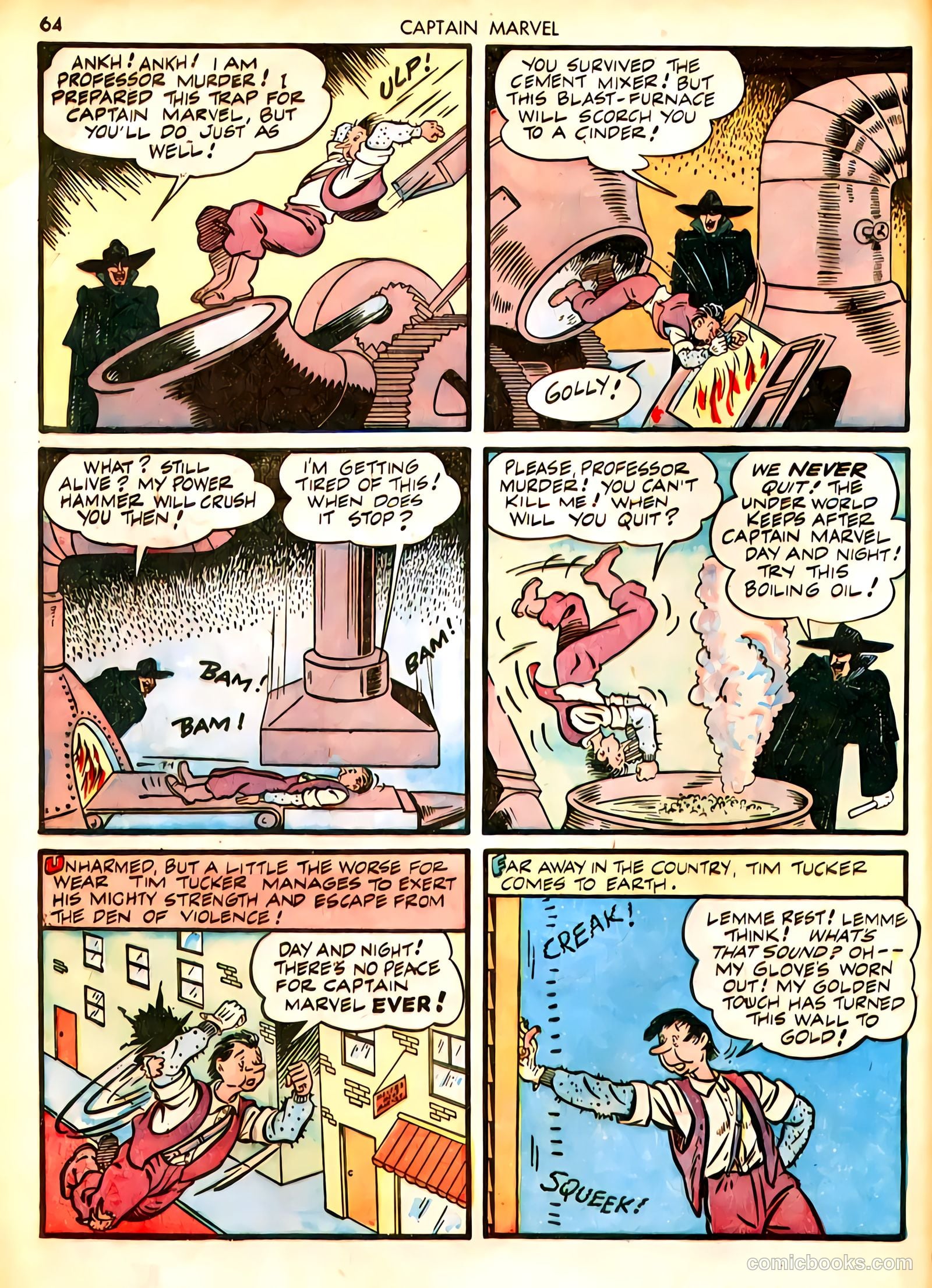 Captain Marvel Adventures #18 (1942) — page 64 of 68