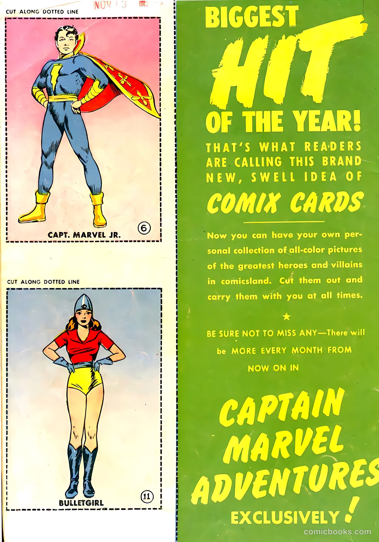 Captain Marvel Adventures #18 (1942) — page 68 of 68