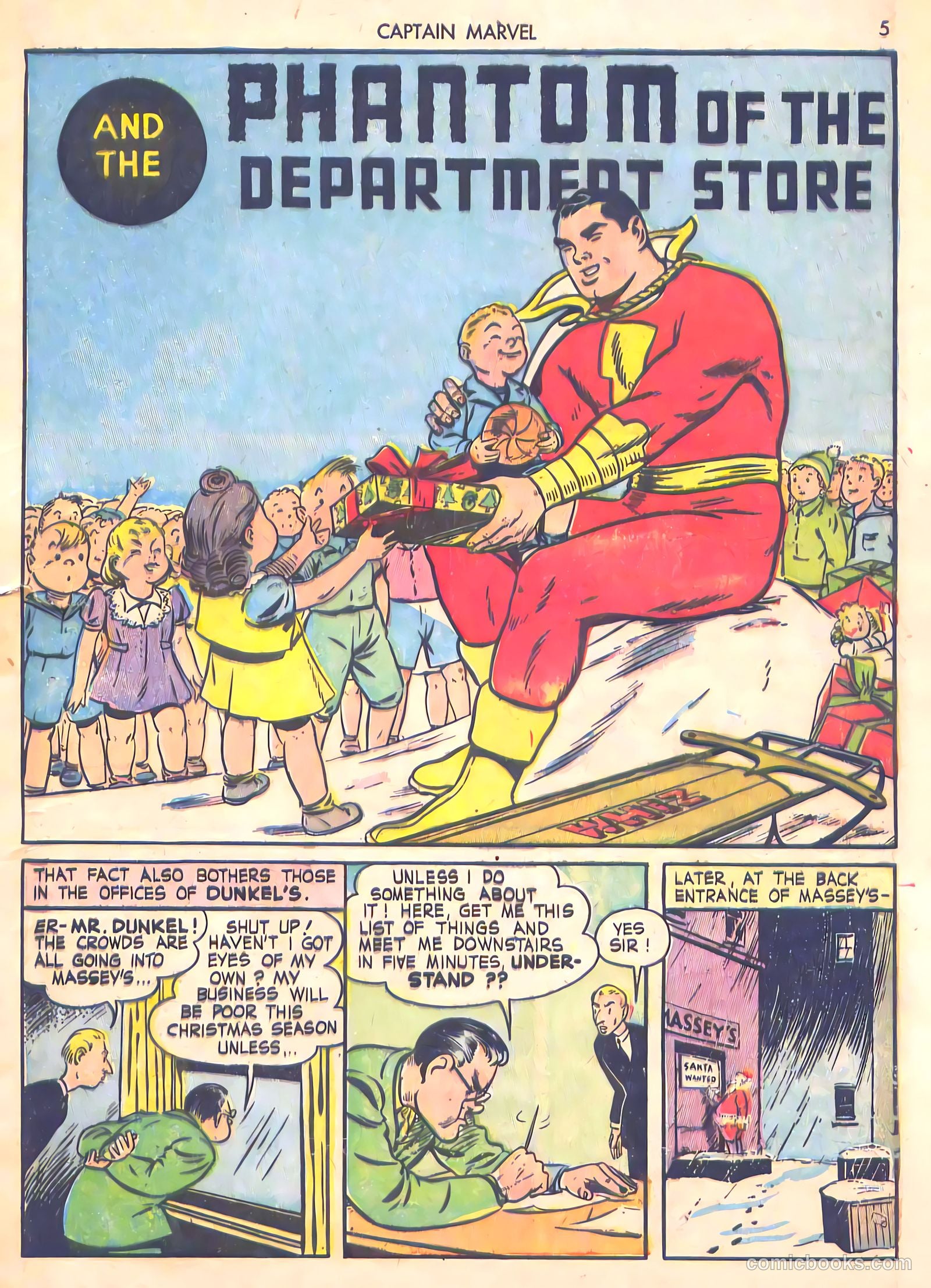 Captain Marvel Adventures #19 (1943) — page 5 of 68