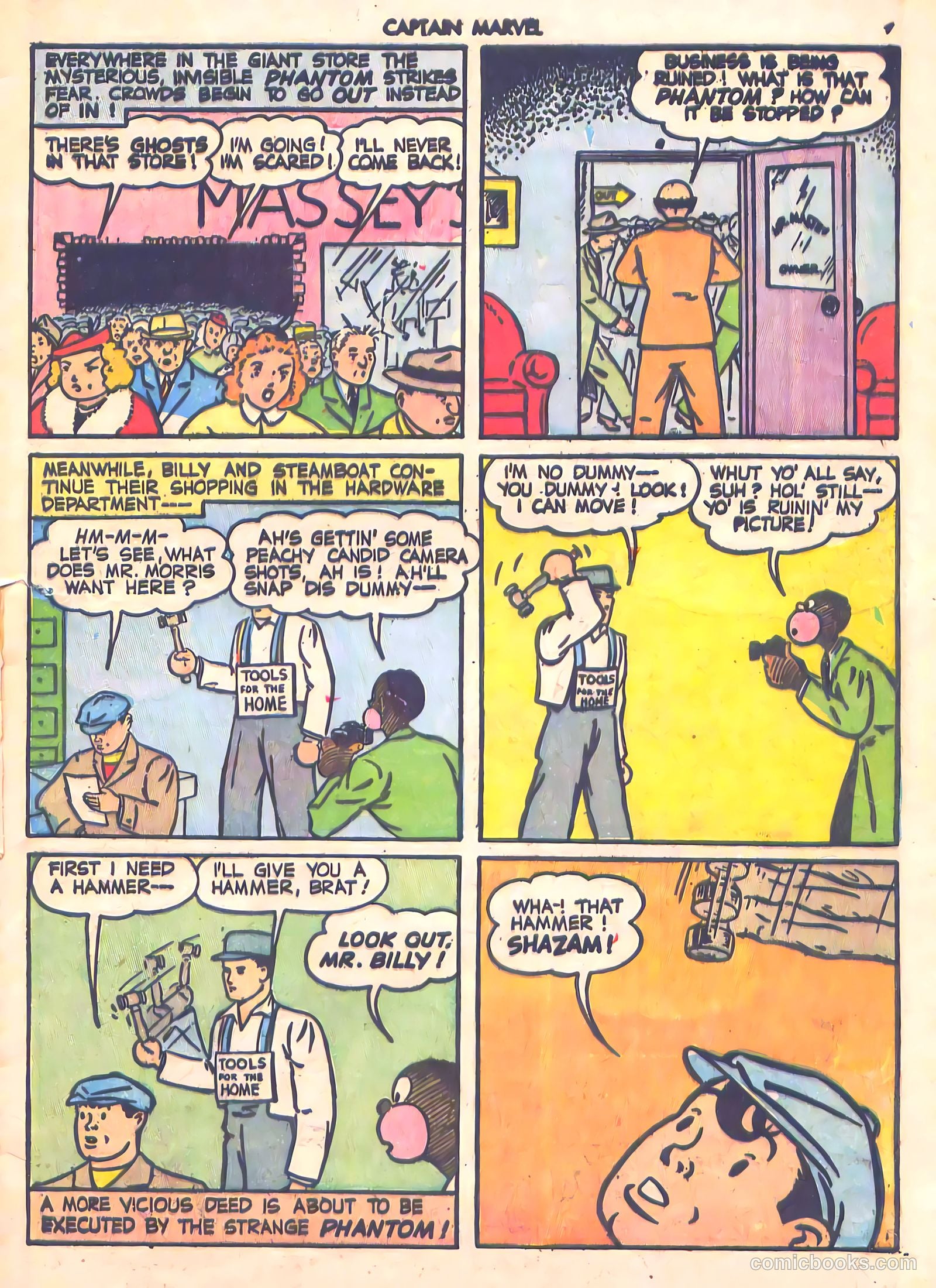 Captain Marvel Adventures #19 (1943) — page 9 of 68