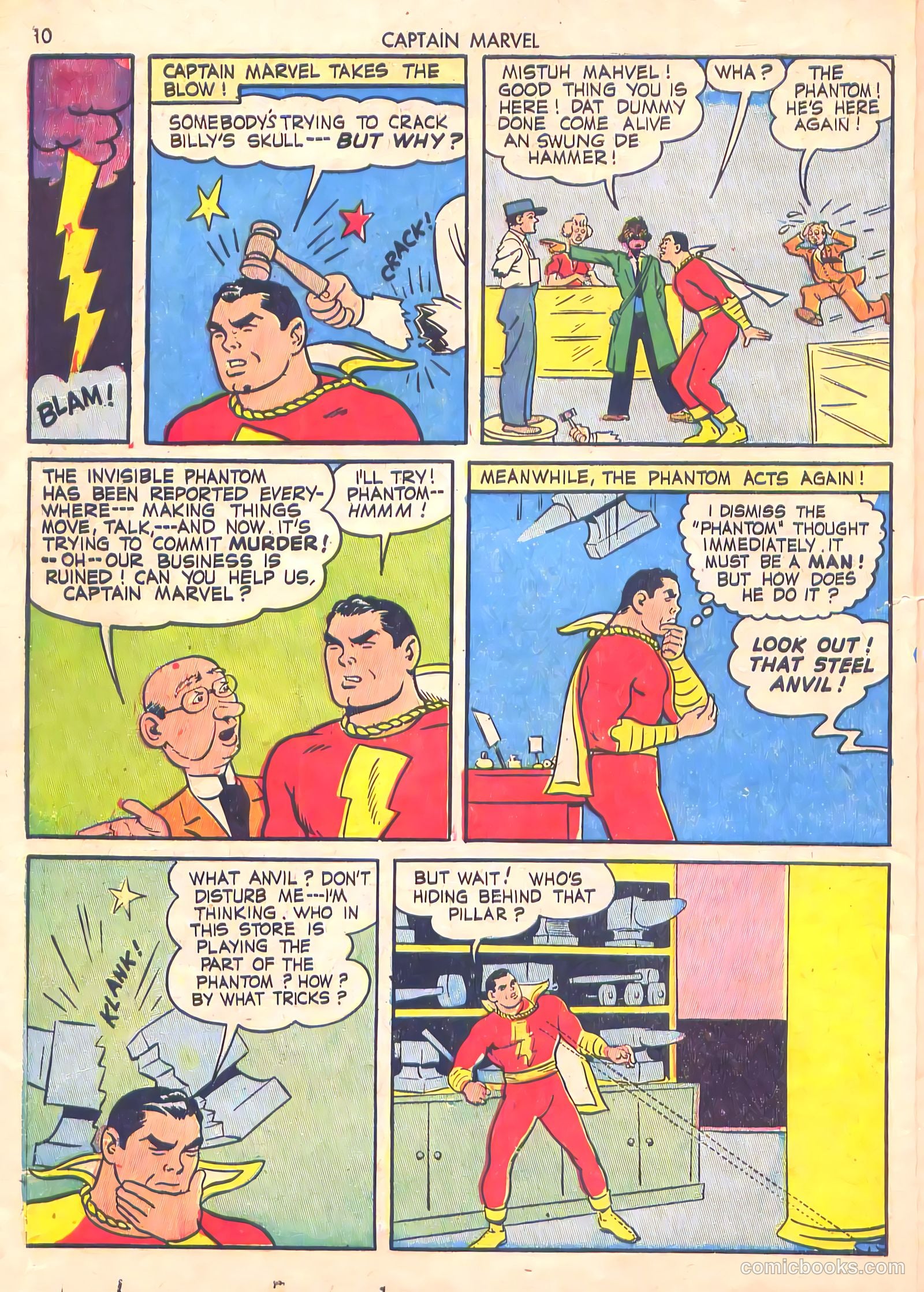 Captain Marvel Adventures #19 (1943) — page 10 of 68
