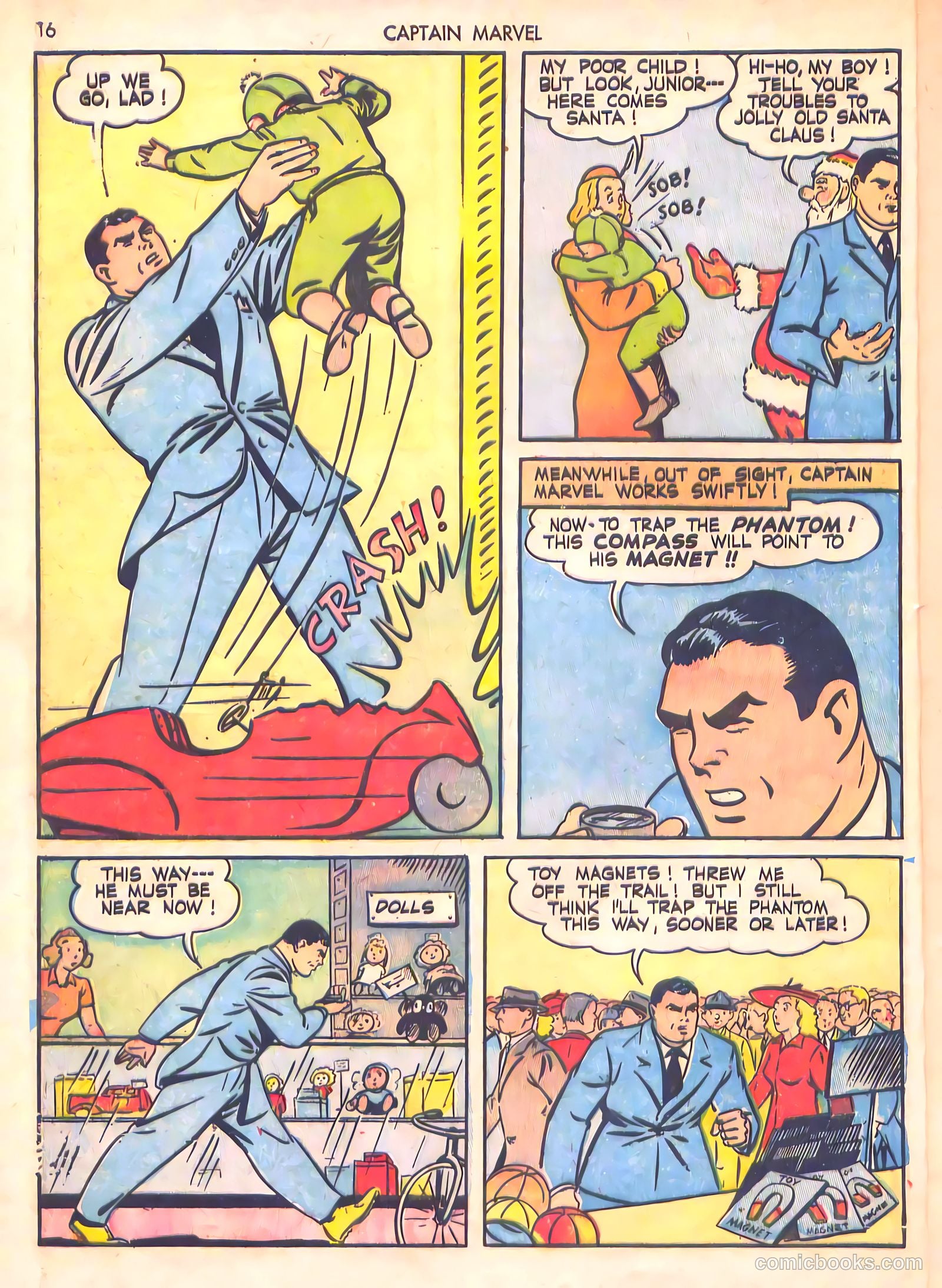 Captain Marvel Adventures #19 (1943) — page 16 of 68
