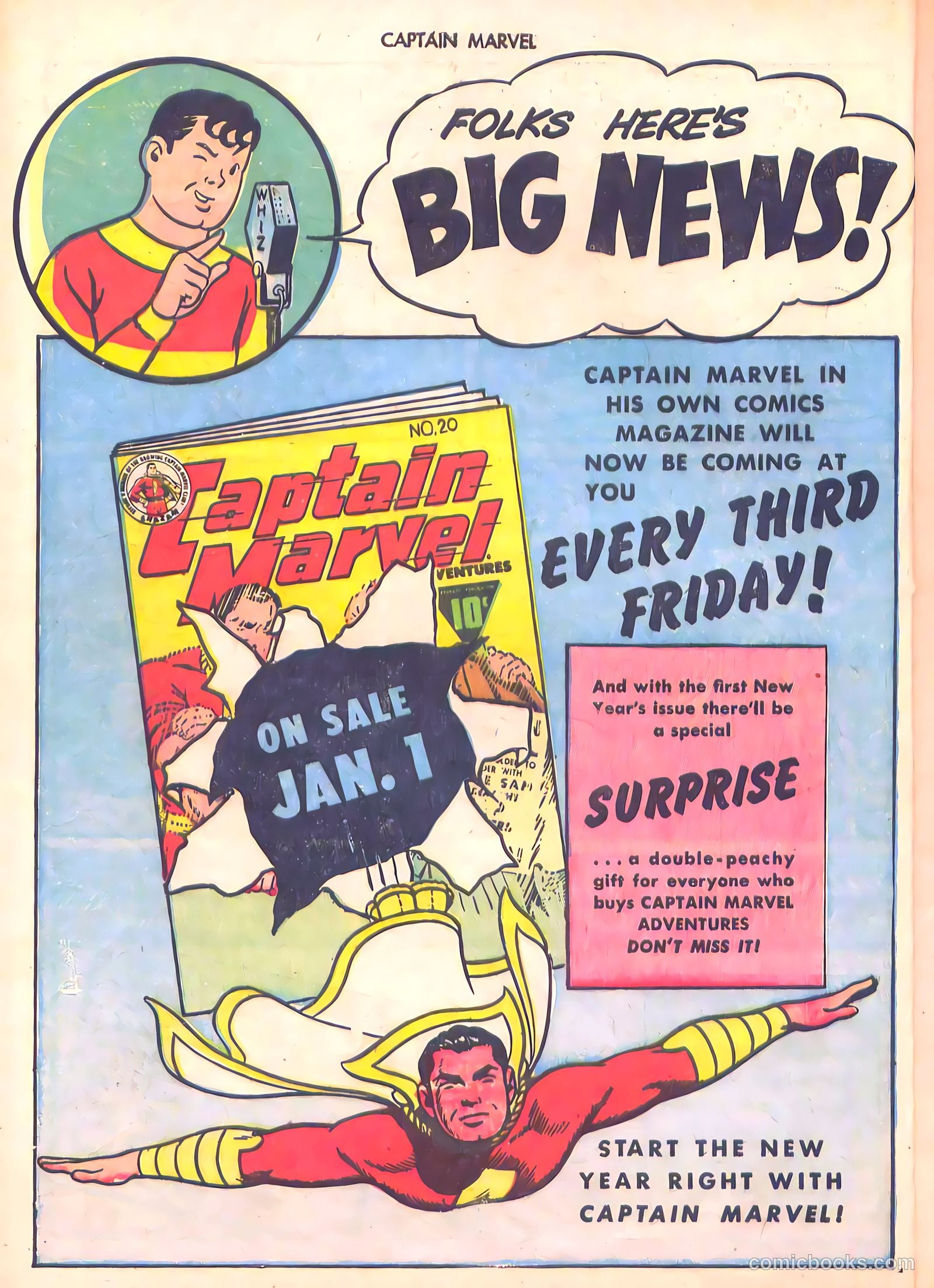 Captain Marvel Adventures #19 (1943) — page 20 of 68