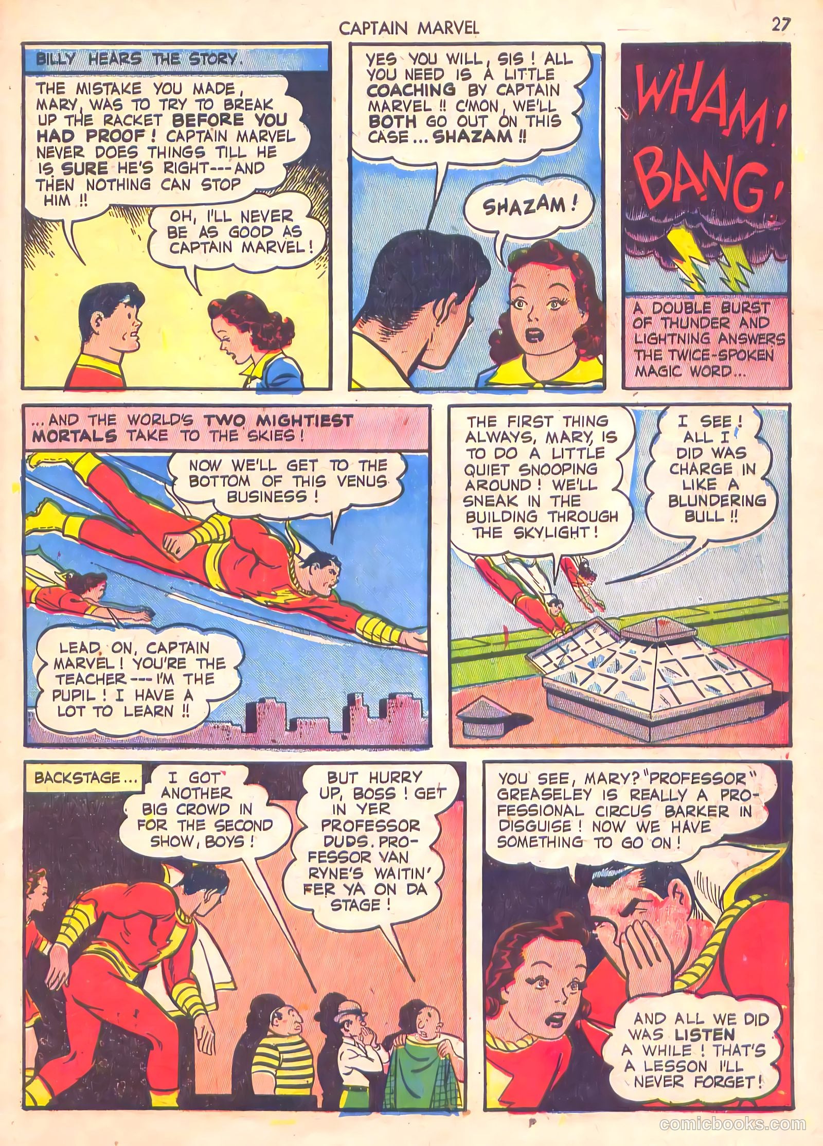 Captain Marvel Adventures #19 (1943) — page 27 of 68