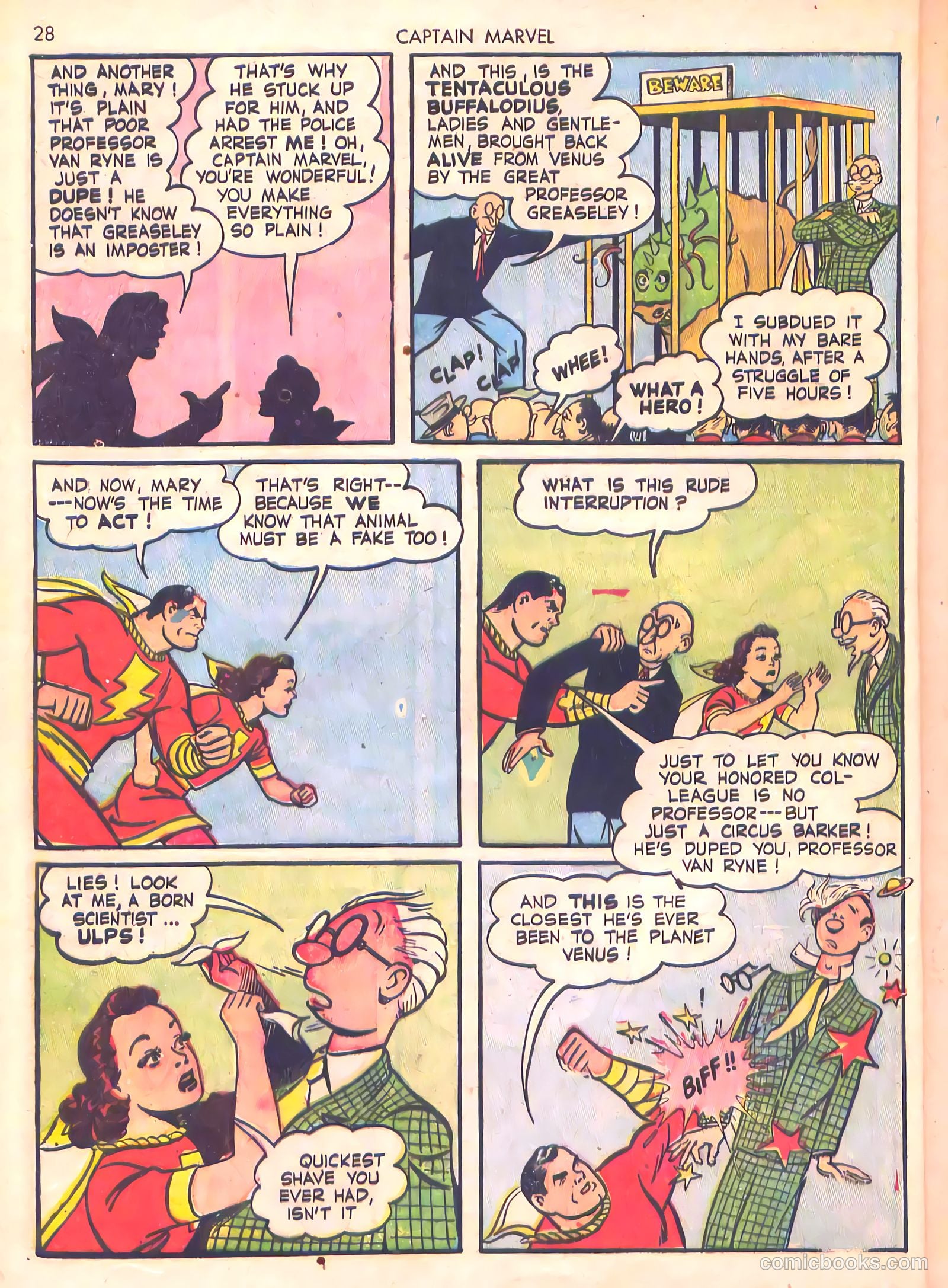 Captain Marvel Adventures #19 (1943) — page 28 of 68