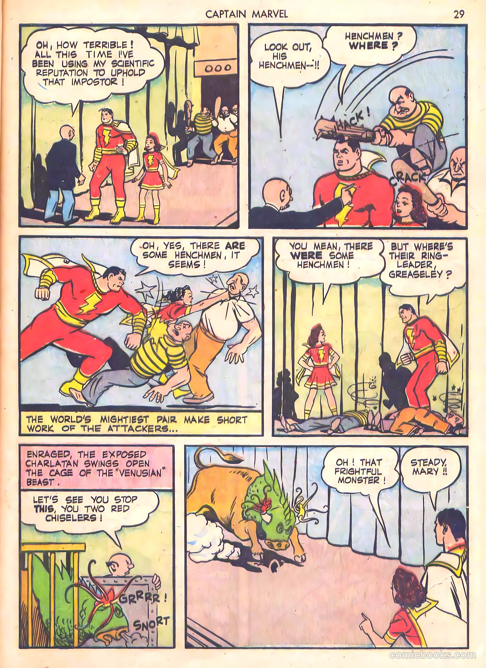 Captain Marvel Adventures #19 (1943) — page 29 of 68