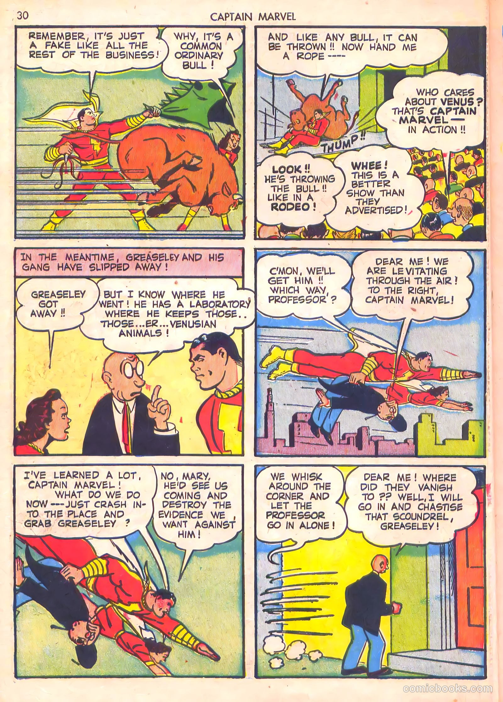 Captain Marvel Adventures #19 (1943) — page 30 of 68