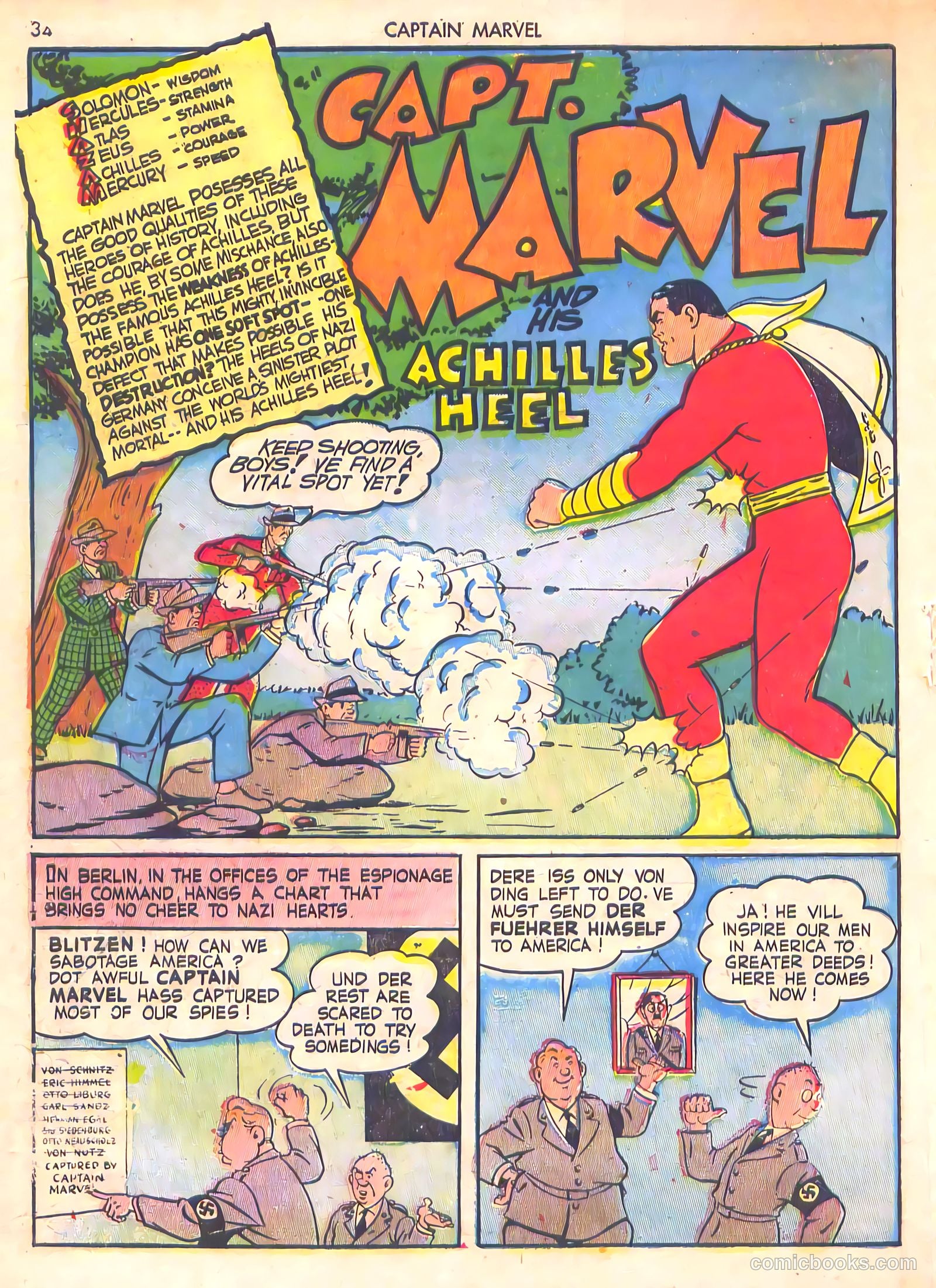 Captain Marvel Adventures #19 (1943) — page 34 of 68