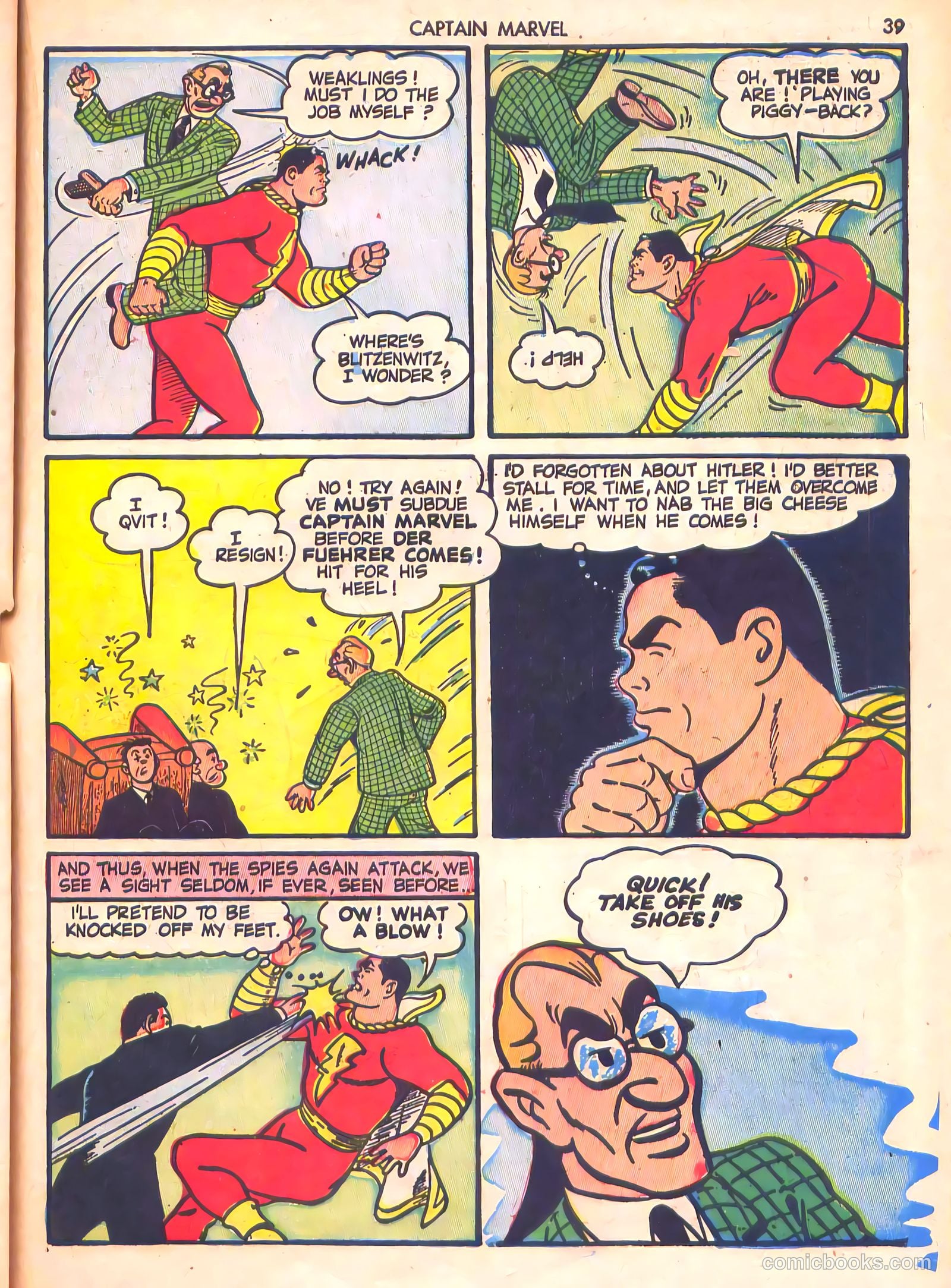 Captain Marvel Adventures #19 (1943) — page 39 of 68
