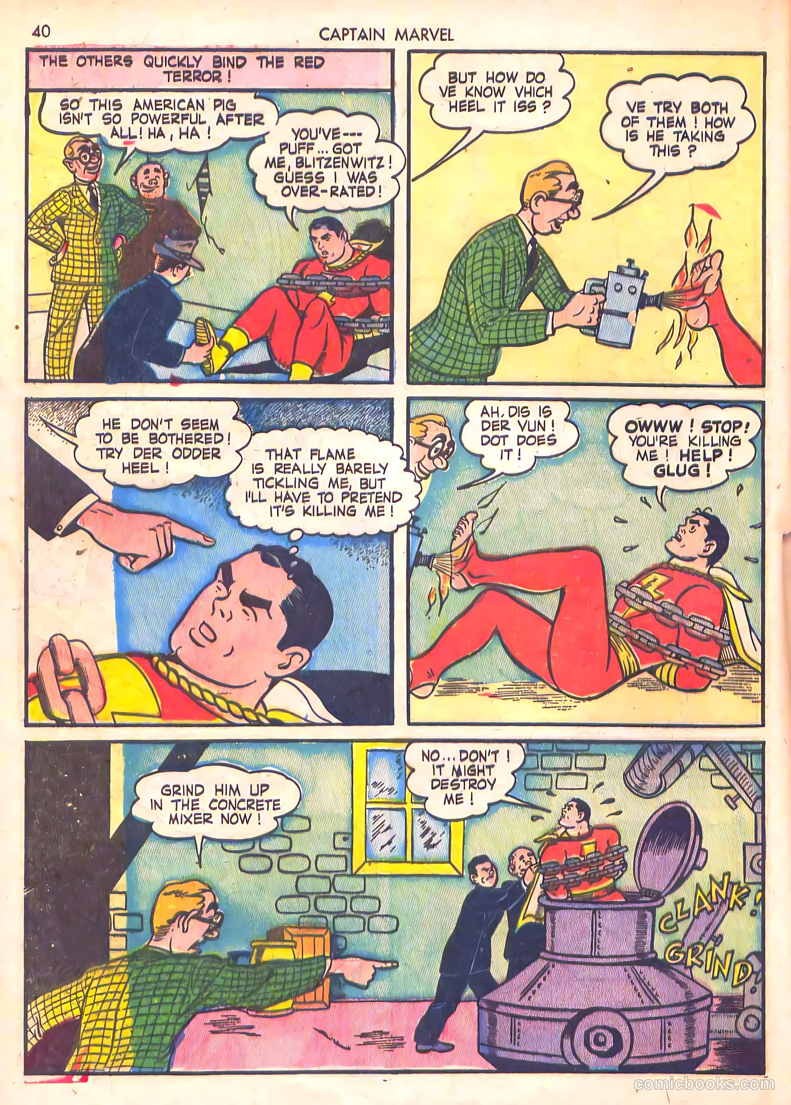 Captain Marvel Adventures #19 (1943) — page 40 of 68