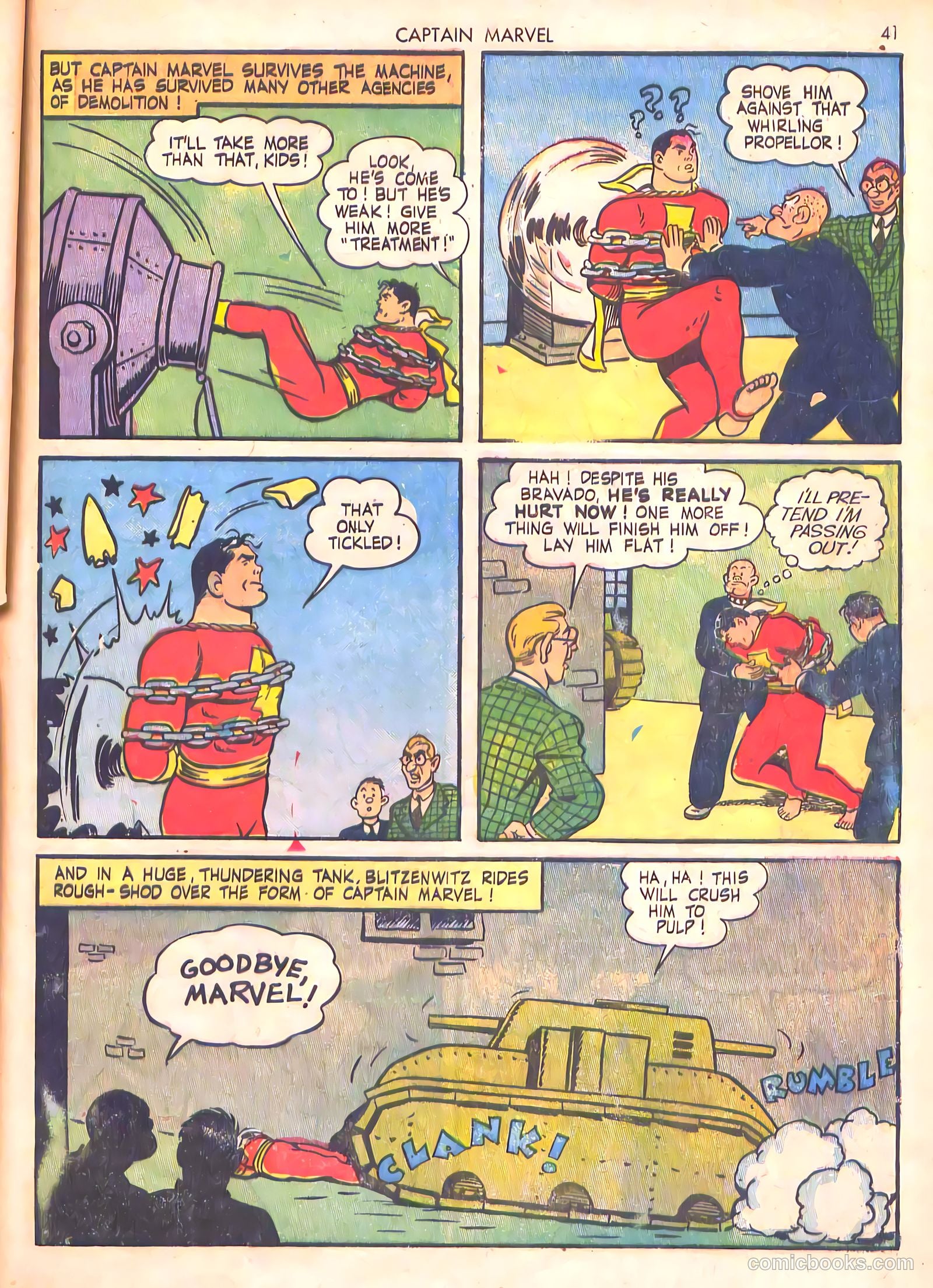 Captain Marvel Adventures #19 (1943) — page 41 of 68