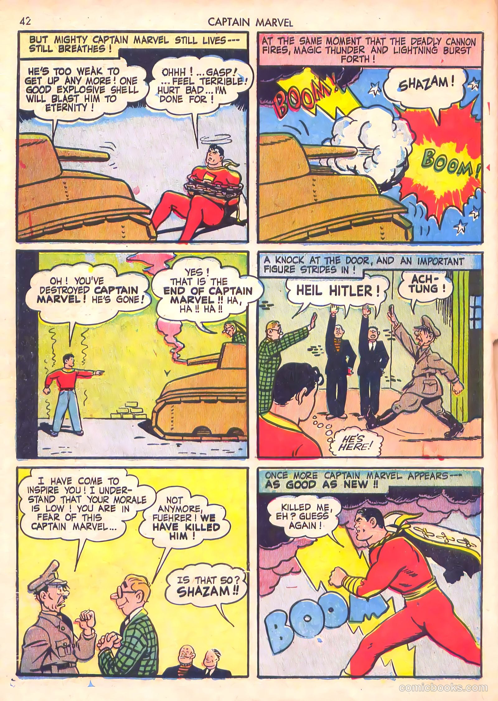Captain Marvel Adventures #19 (1943) — page 42 of 68