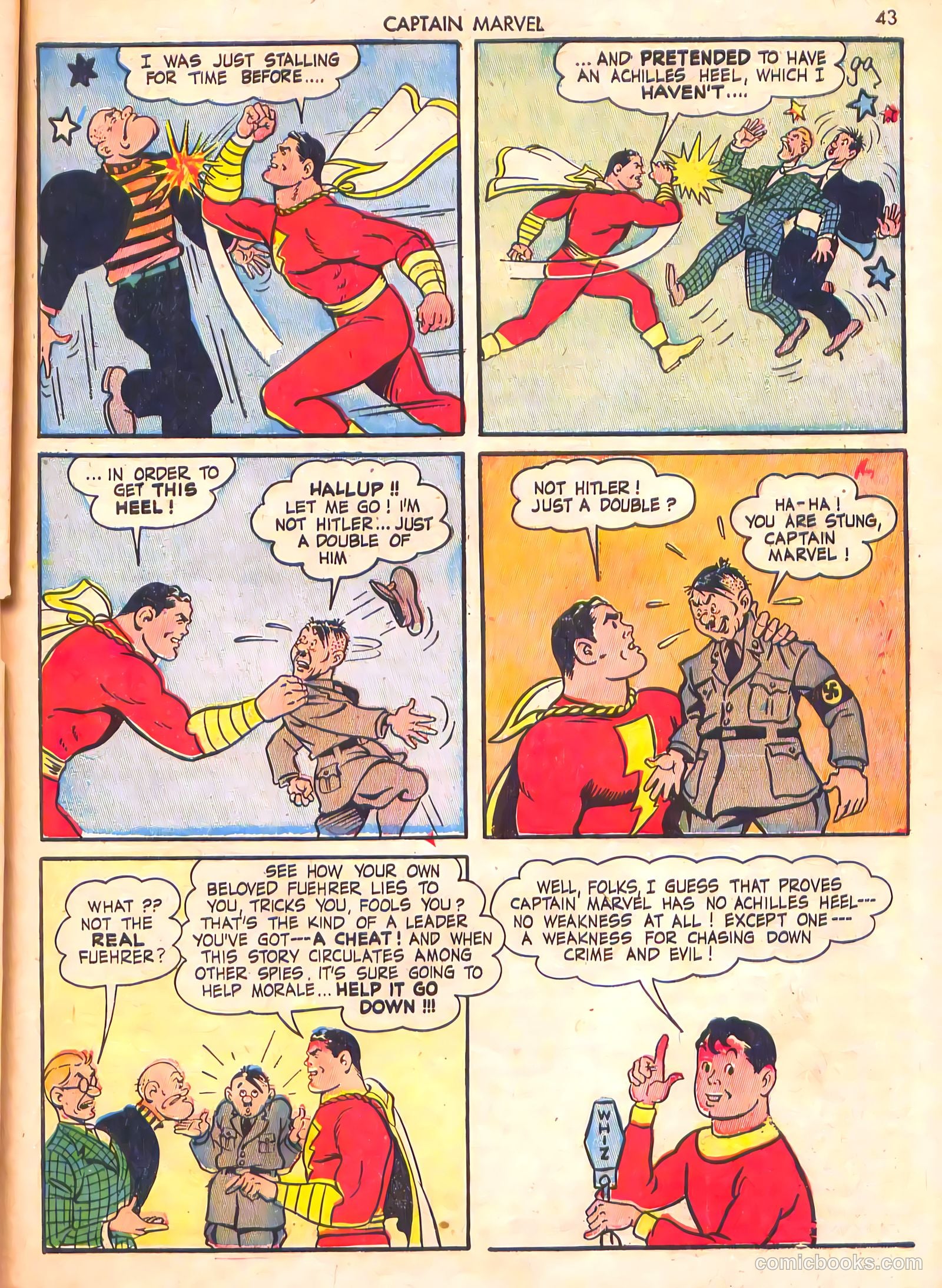 Captain Marvel Adventures #19 (1943) — page 43 of 68
