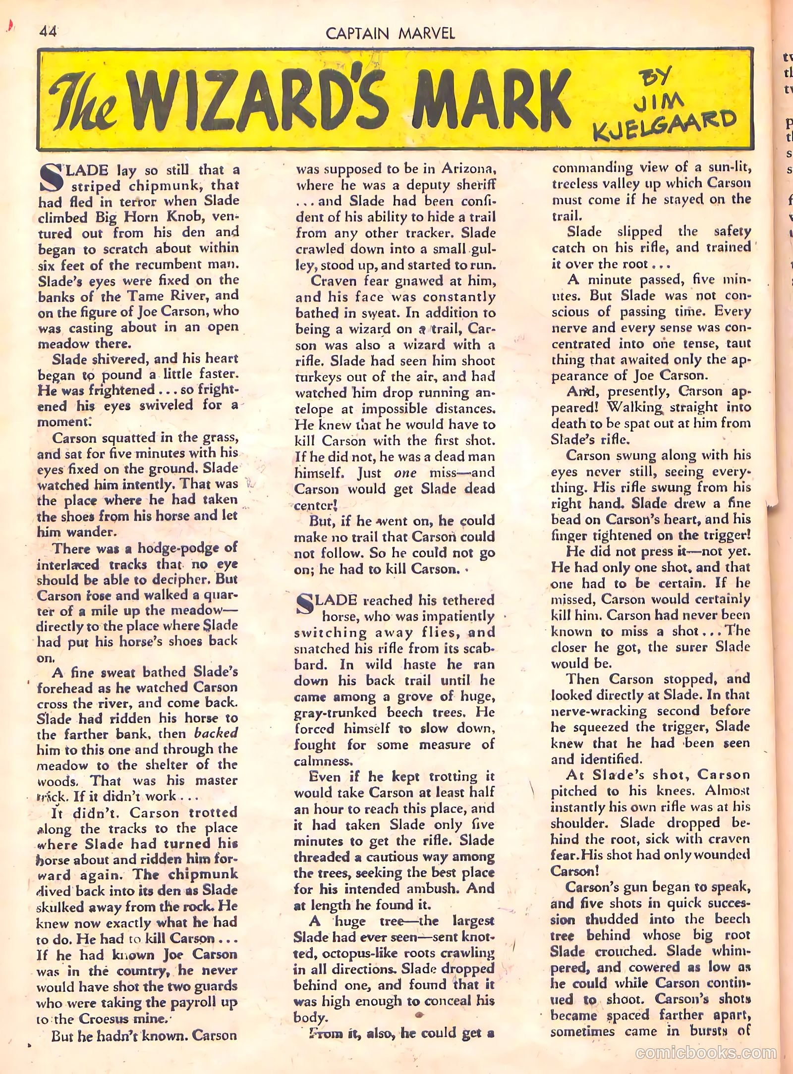 Captain Marvel Adventures #19 (1943) — page 44 of 68