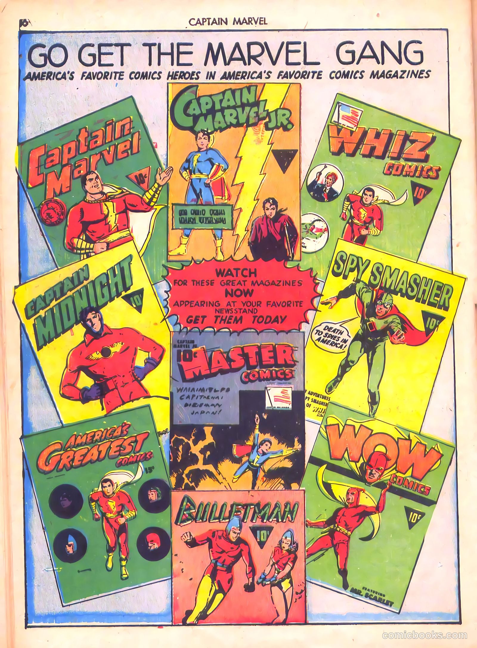 Captain Marvel Adventures #19 (1943) — page 46 of 68