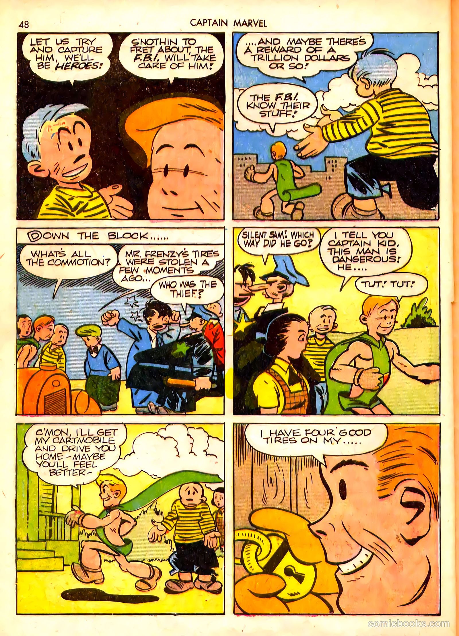 Captain Marvel Adventures #19 (1943) — page 48 of 68