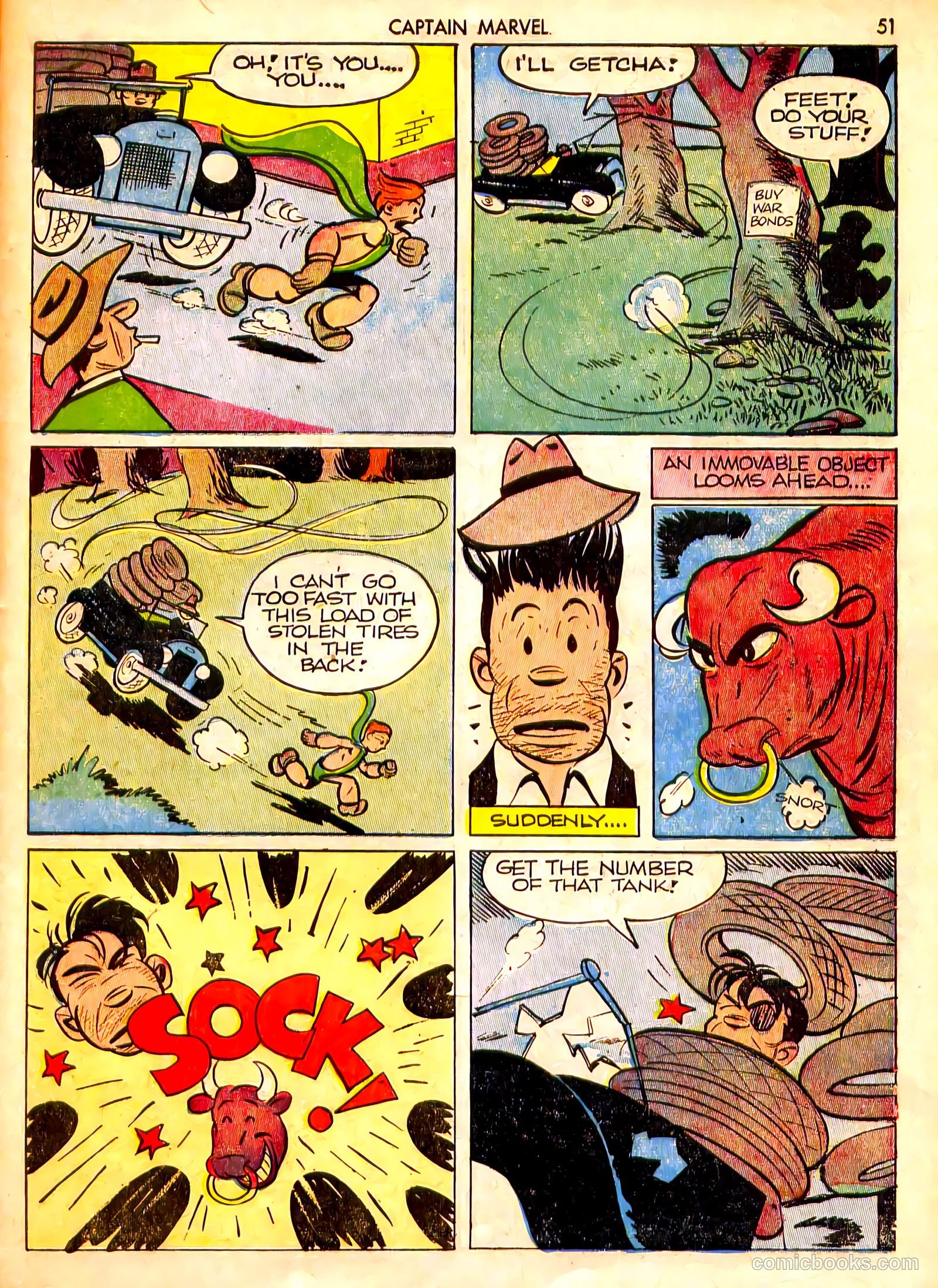 Captain Marvel Adventures #19 (1943) — page 51 of 68