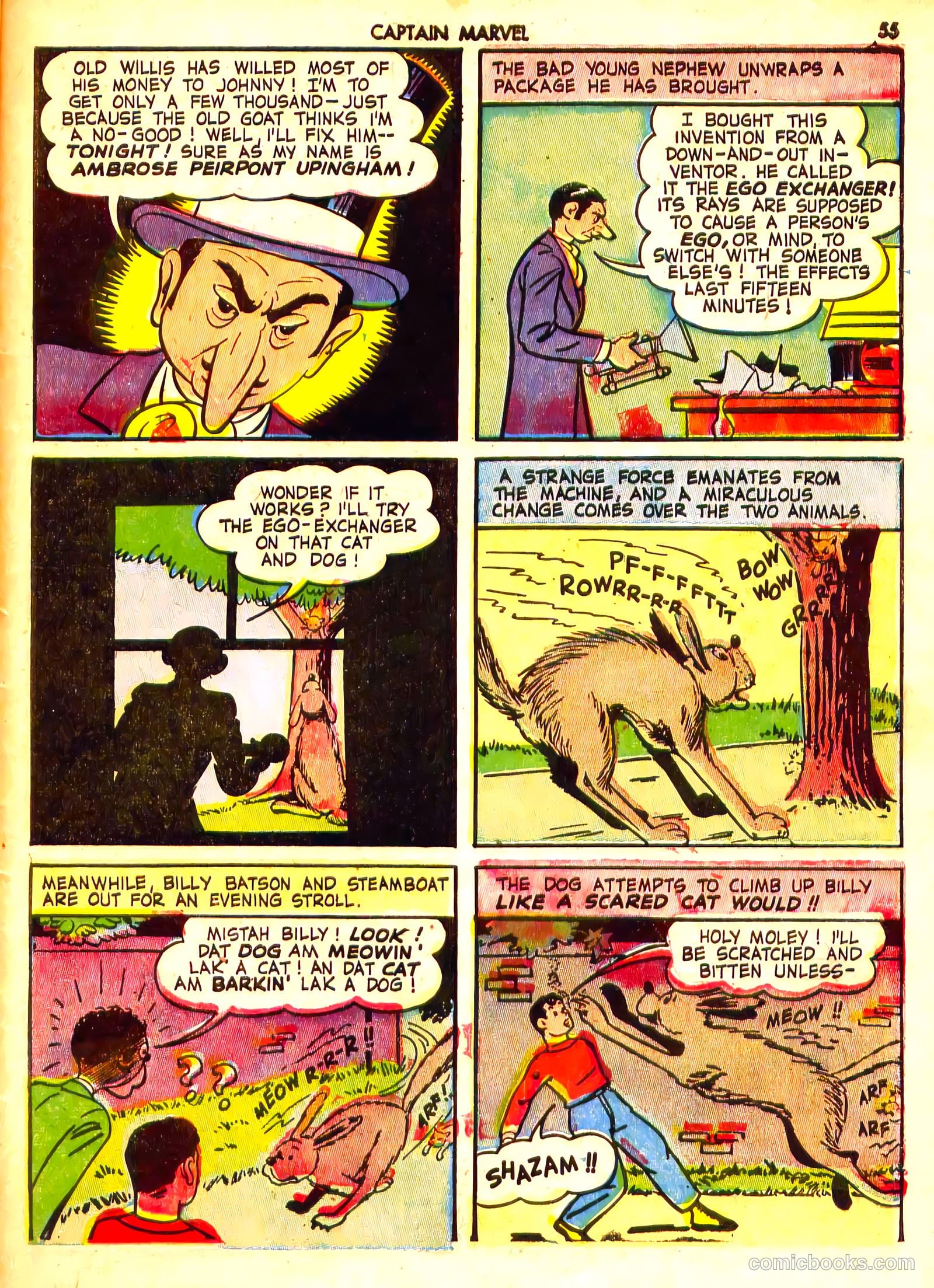 Captain Marvel Adventures #19 (1943) — page 55 of 68