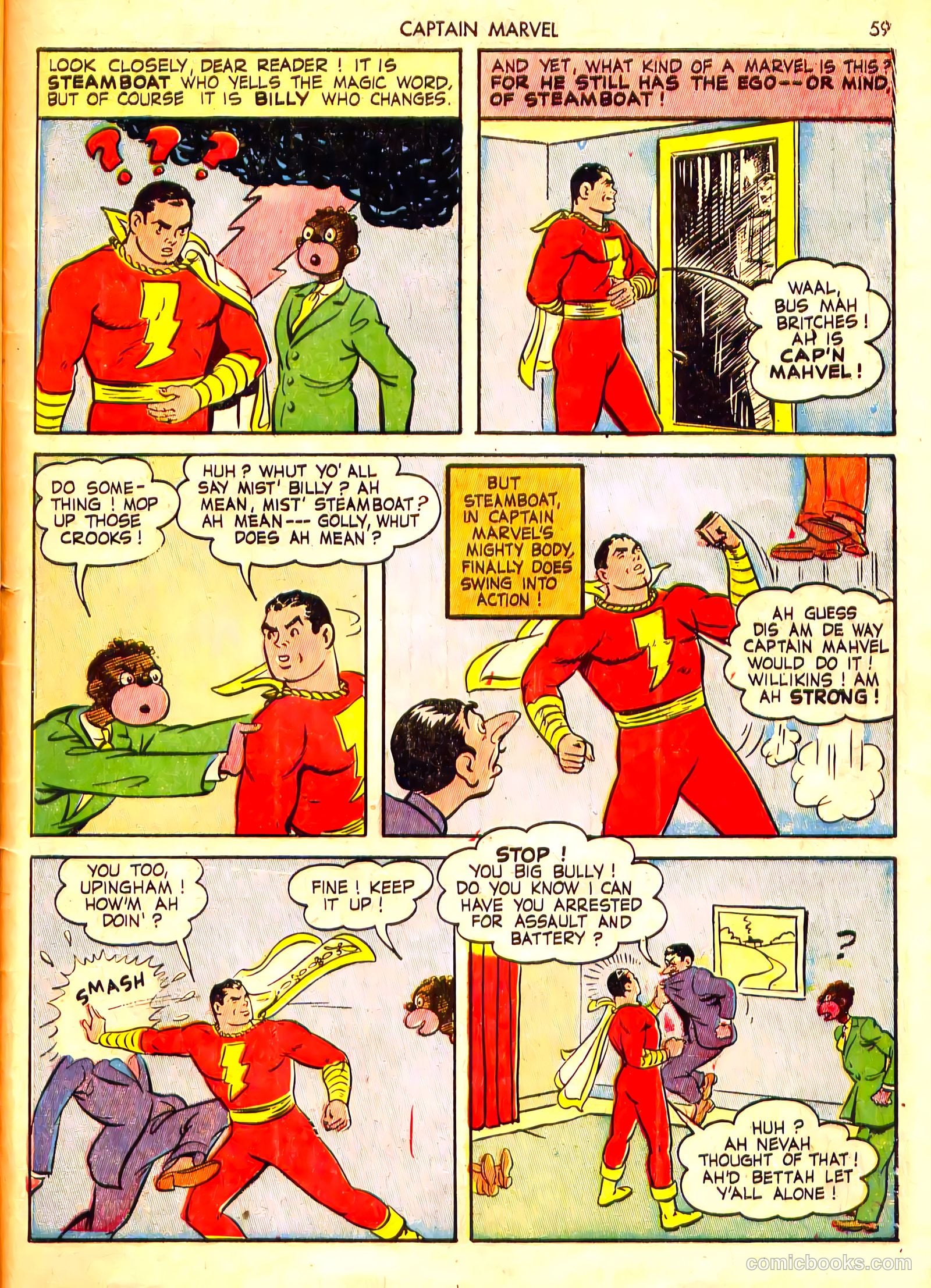 Captain Marvel Adventures #19 (1943) — page 59 of 68