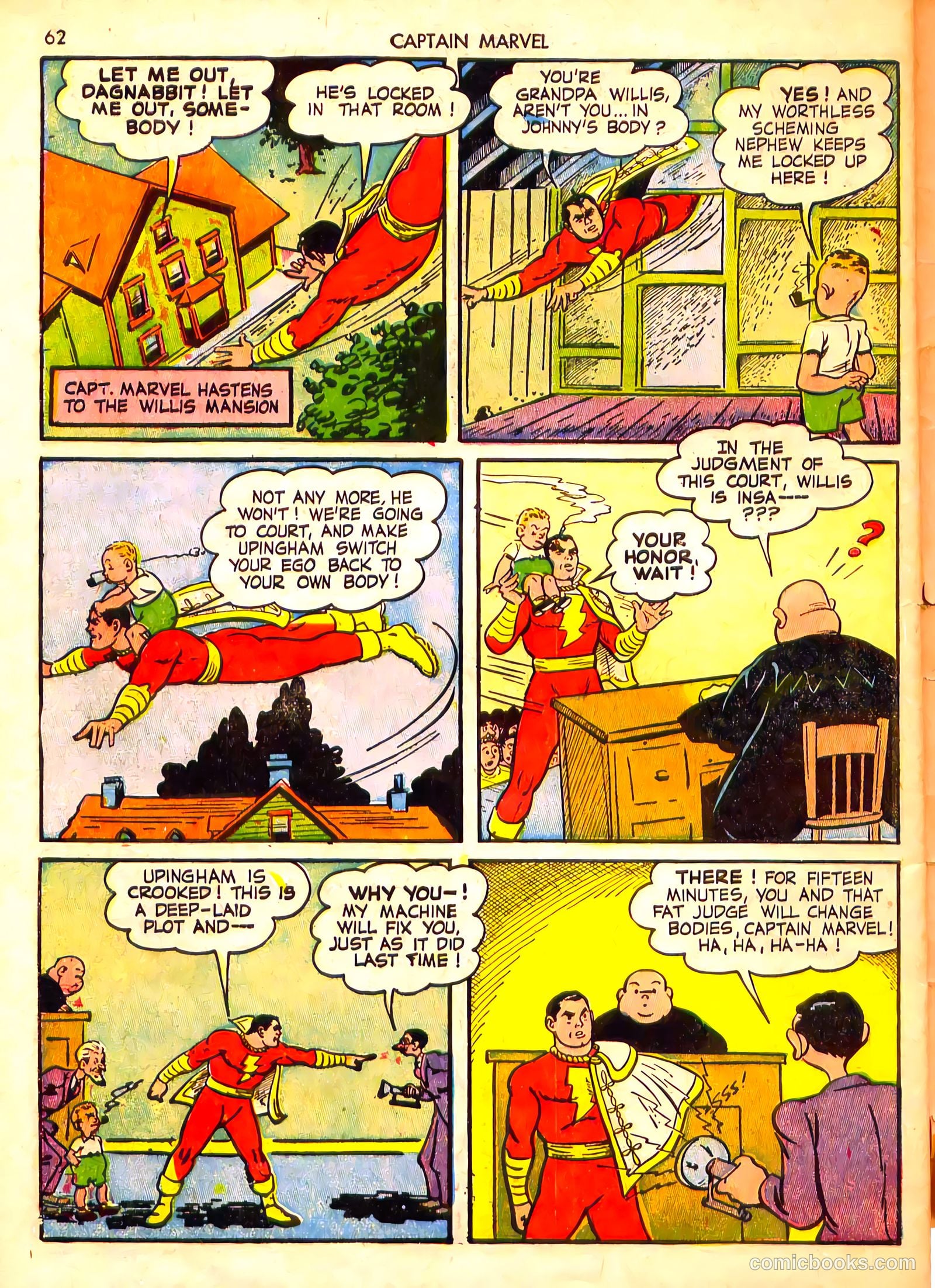 Captain Marvel Adventures #19 (1943) — page 62 of 68