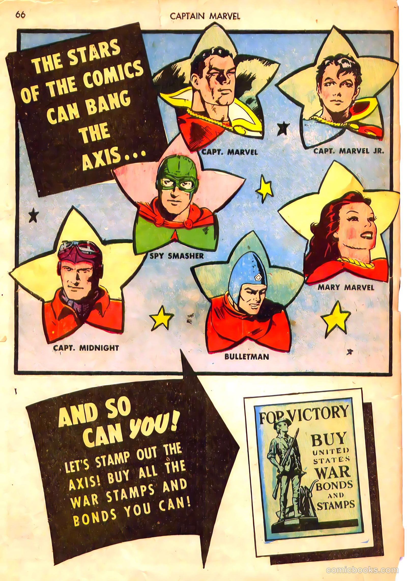 Captain Marvel Adventures #19 (1943) — page 66 of 68