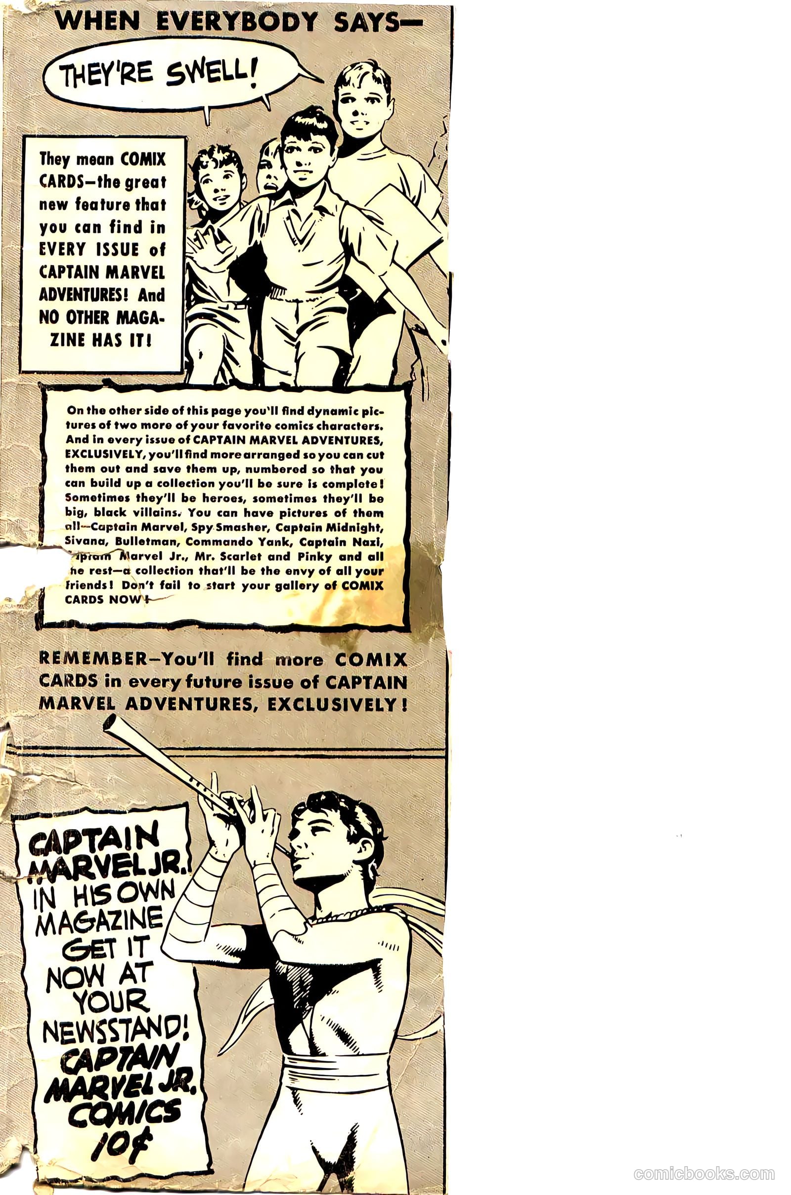 Captain Marvel Adventures #19 (1943) — page 67 of 68