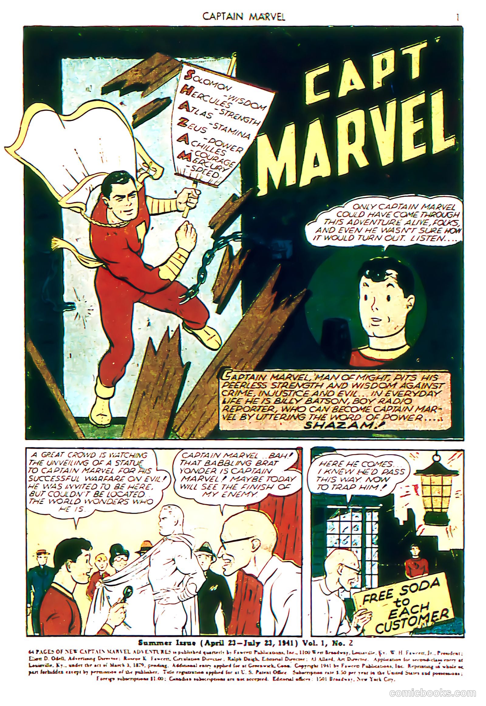 Captain Marvel Adventures #2 (1946) — page 4 of 69