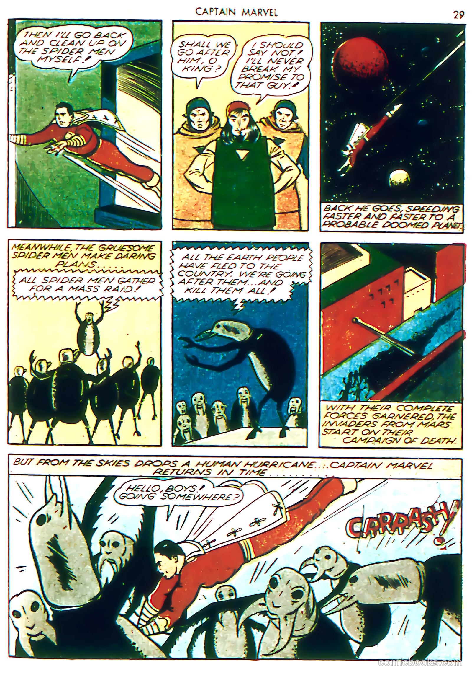 Captain Marvel Adventures #2 (1946) — page 32 of 69