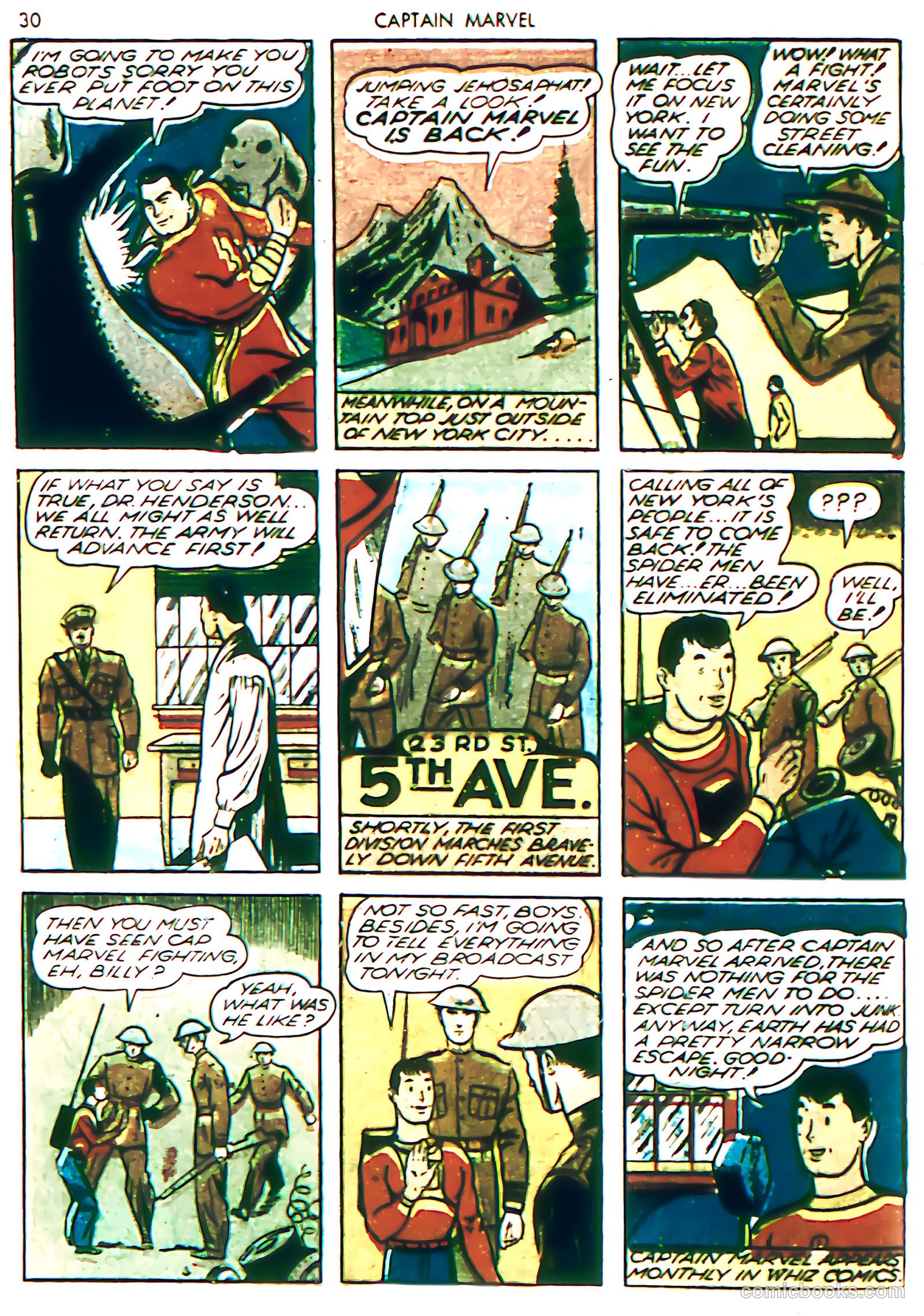 Captain Marvel Adventures #2 (1946) — page 33 of 69