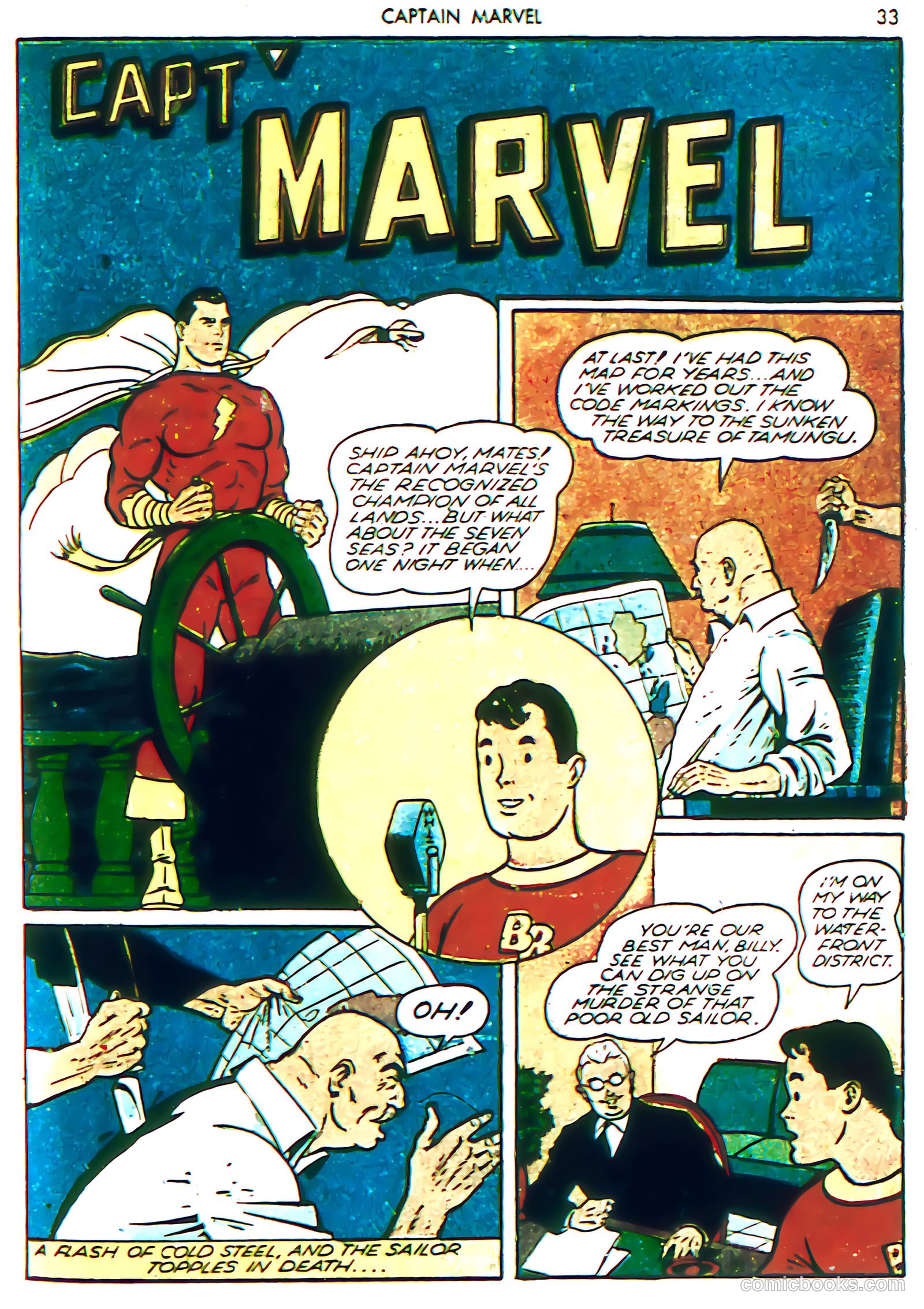 Captain Marvel Adventures #2 (1946) — page 36 of 69