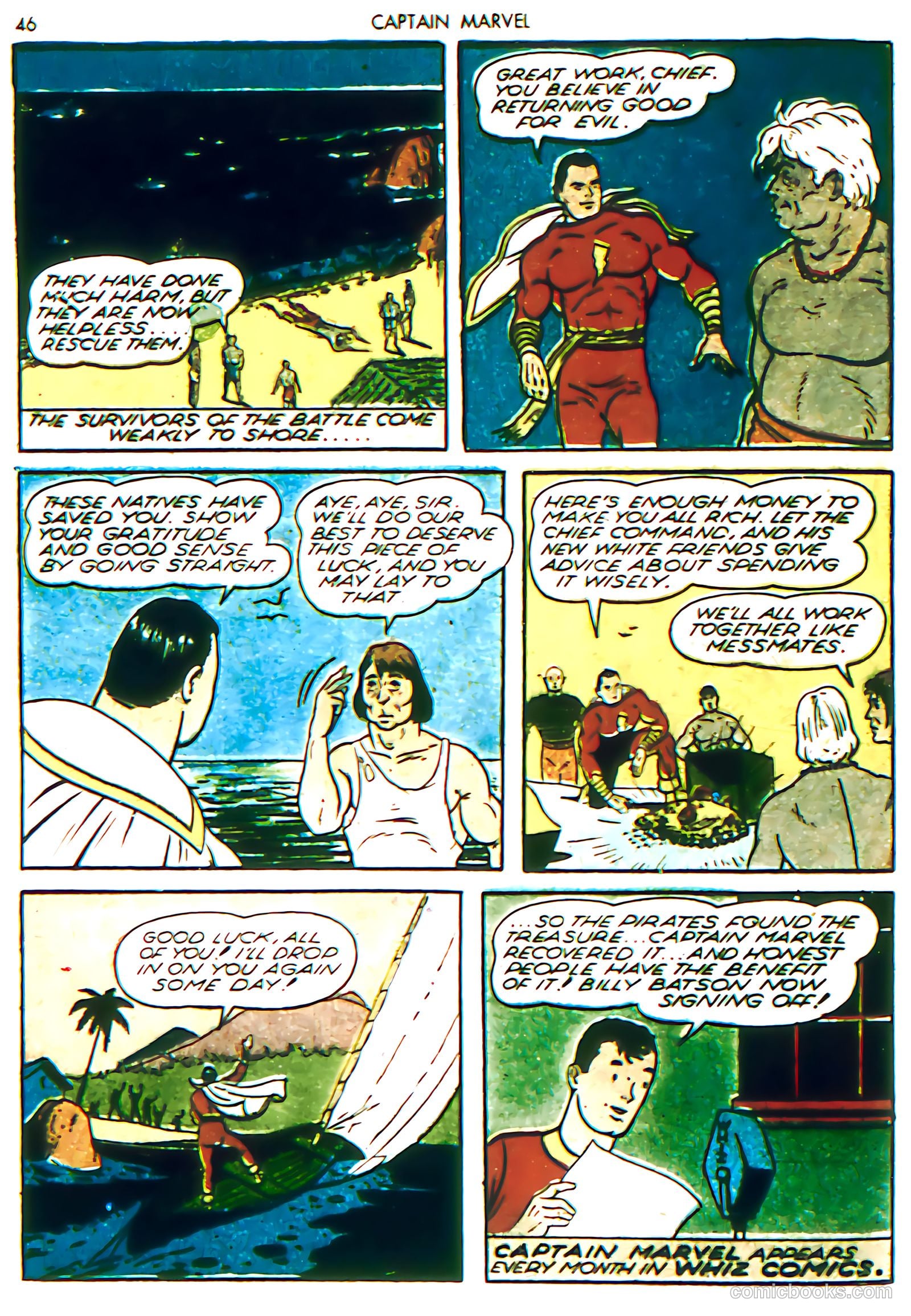 Captain Marvel Adventures #2 (1946) — page 49 of 69