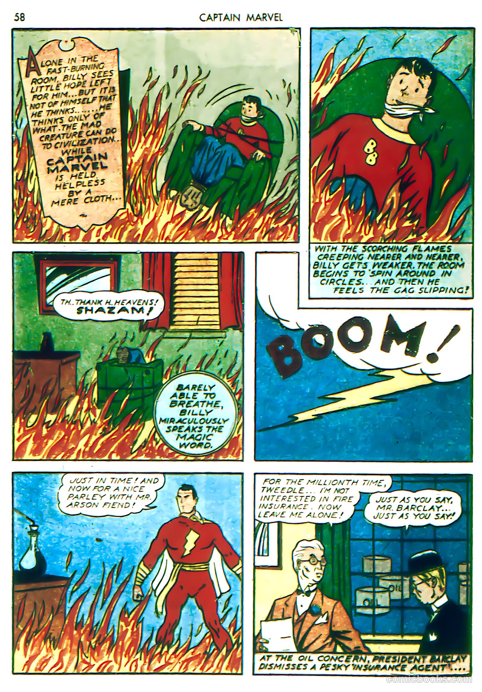 Captain Marvel Adventures #2 (1946) — page 61 of 69